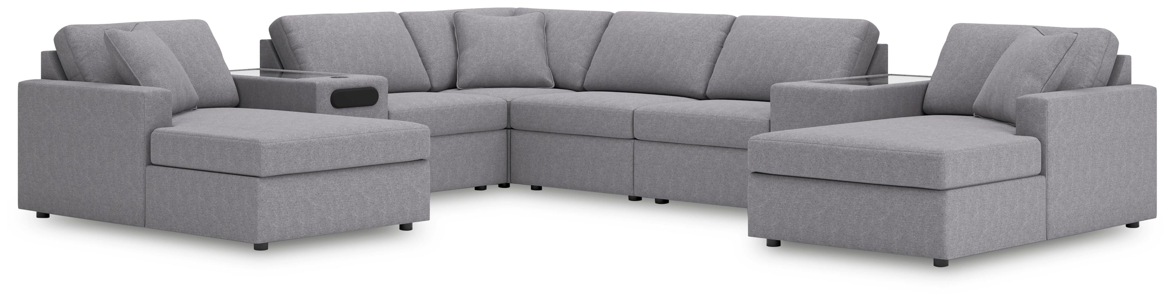 Solstice 8-Piece Sectional with Chaise
