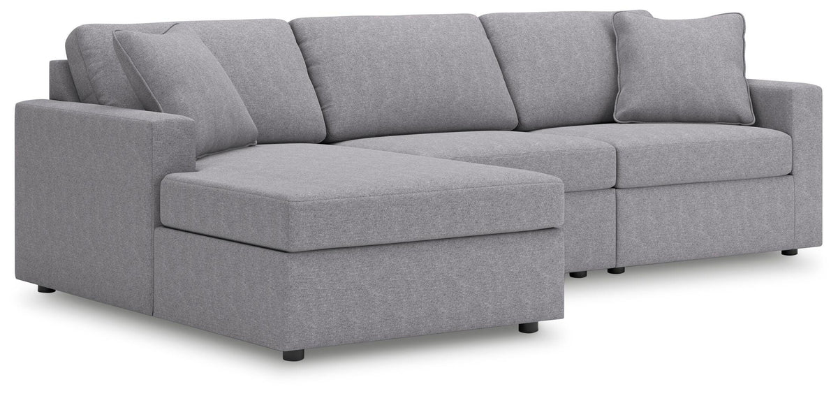 Solstice 3-Piece Sectional Sofa Storage Chaise