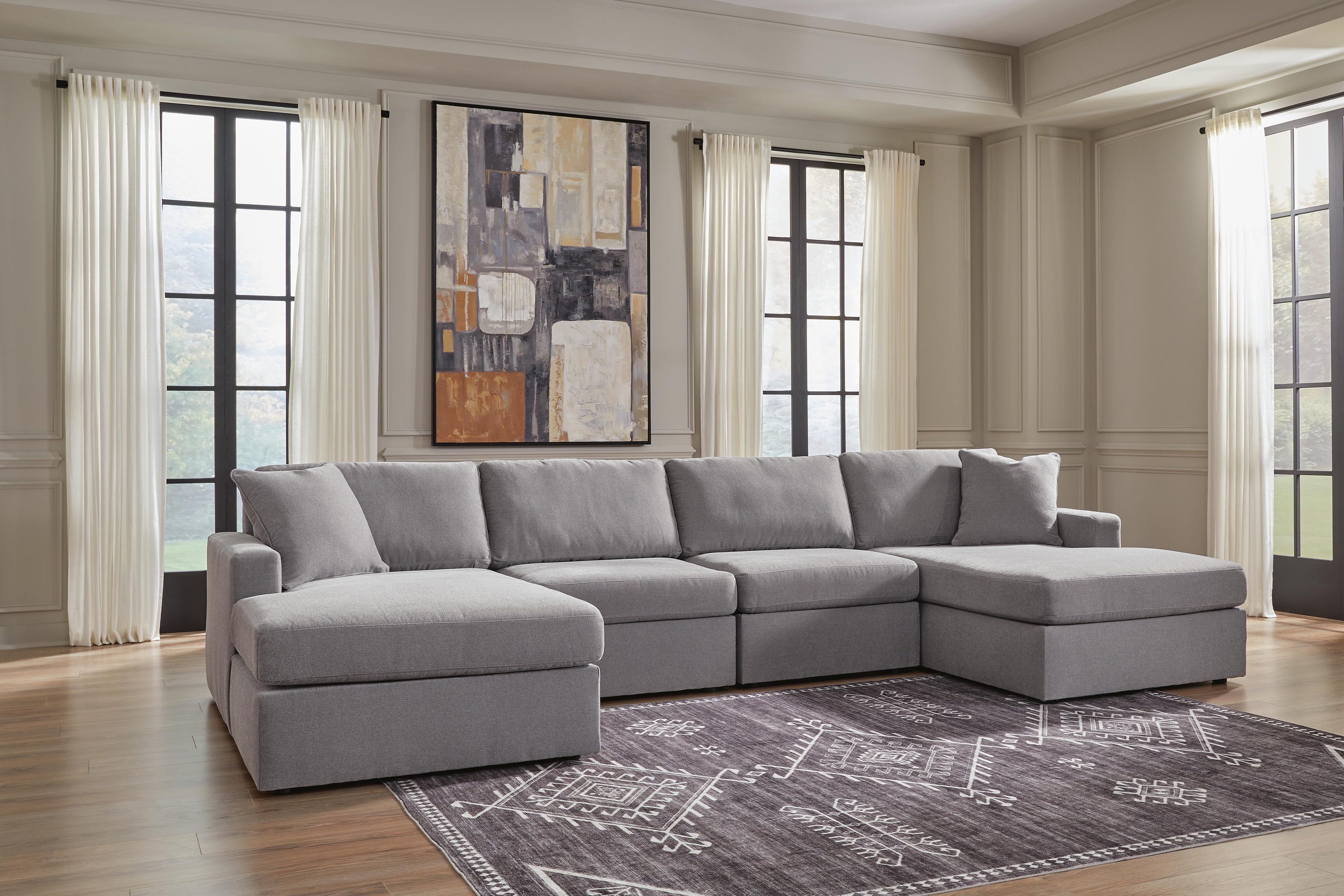 Modmax 4-Piece Sectional with Chaise