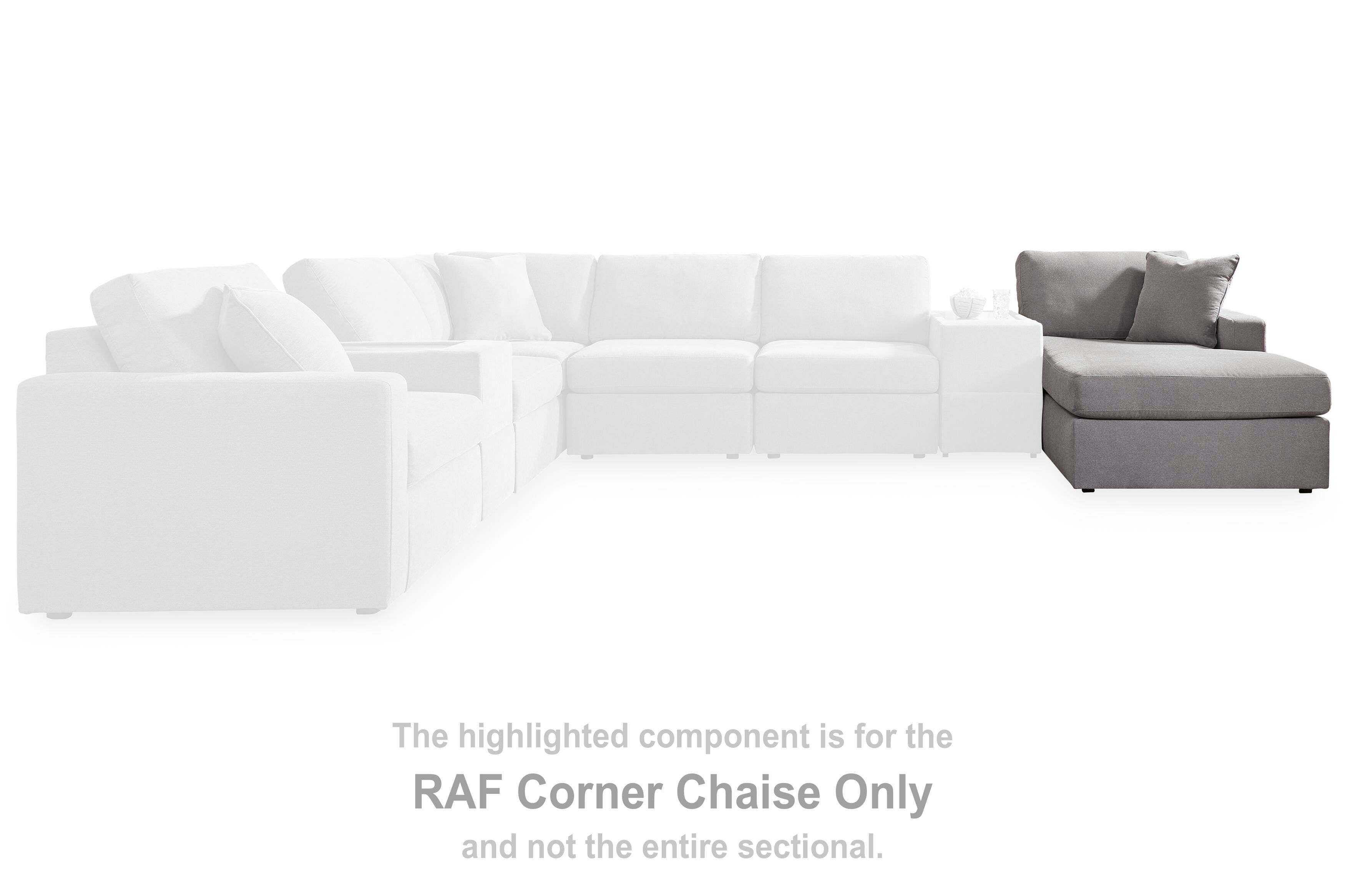 Solstice 6-Piece Sectional with Chaise and Ottoman