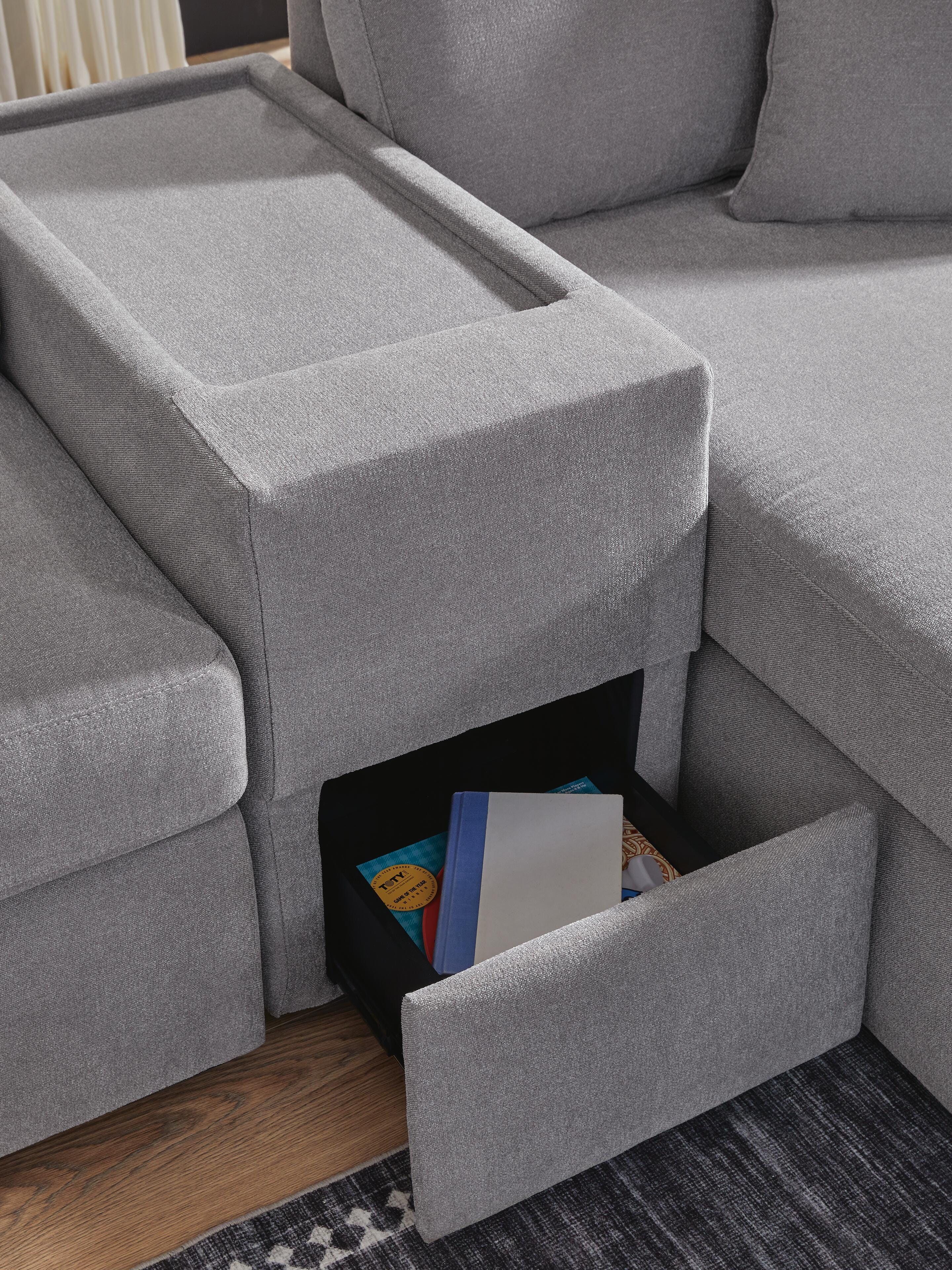 Solstice 8-Piece Sectional and 2 Ottomans
