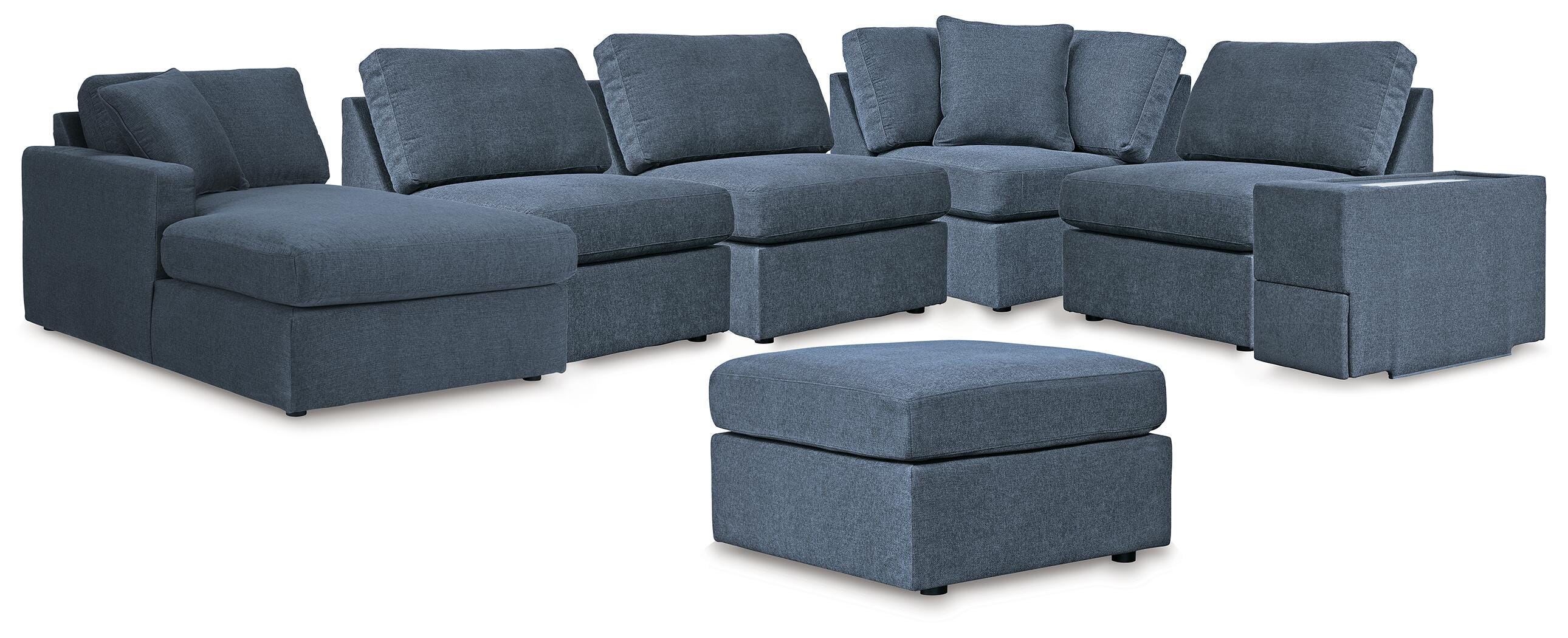 Solstice 6-Piece Sectional with Chaise and Ottoman