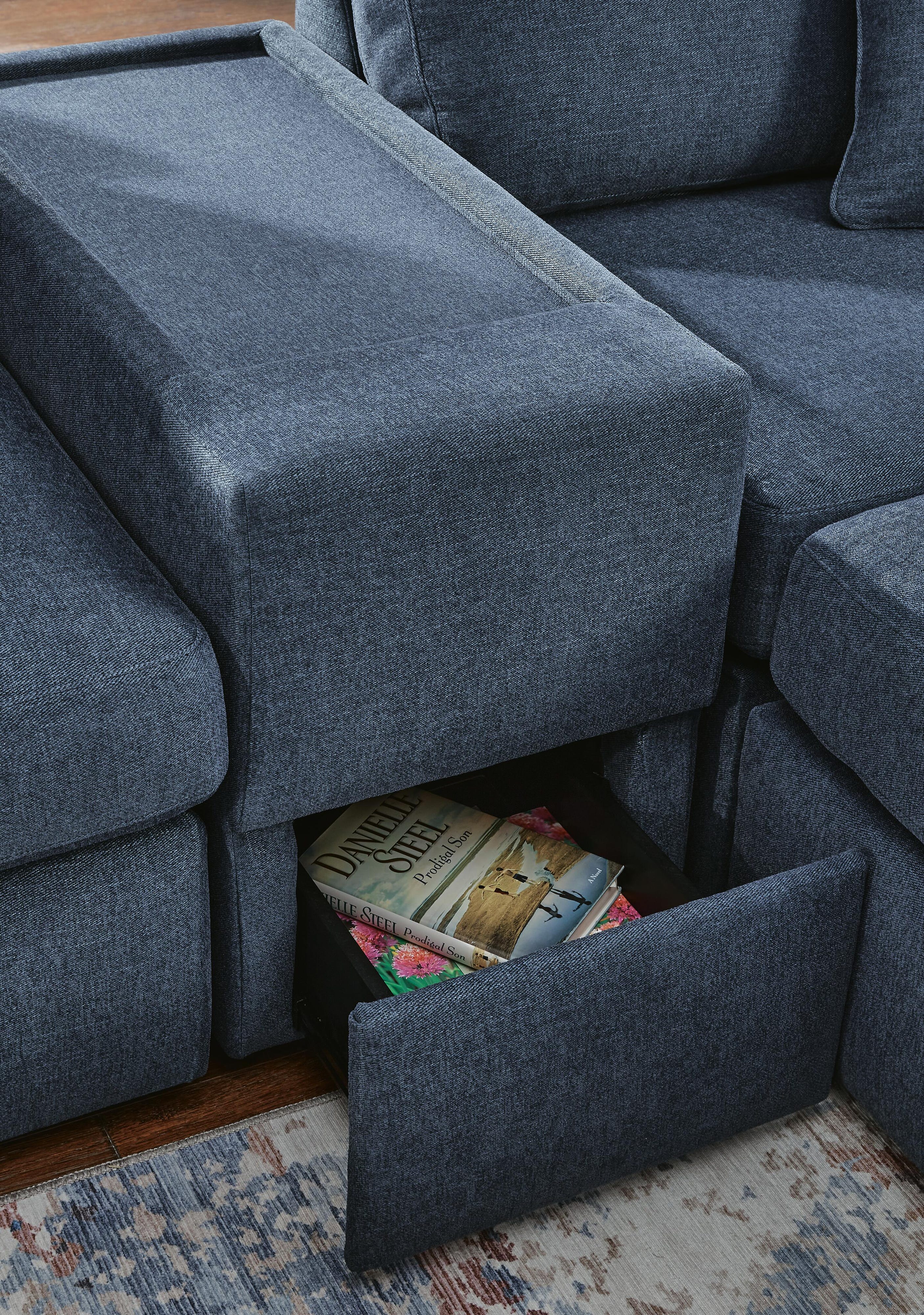 Solstice 6-Piece Sectional with Chaise and Ottoman
