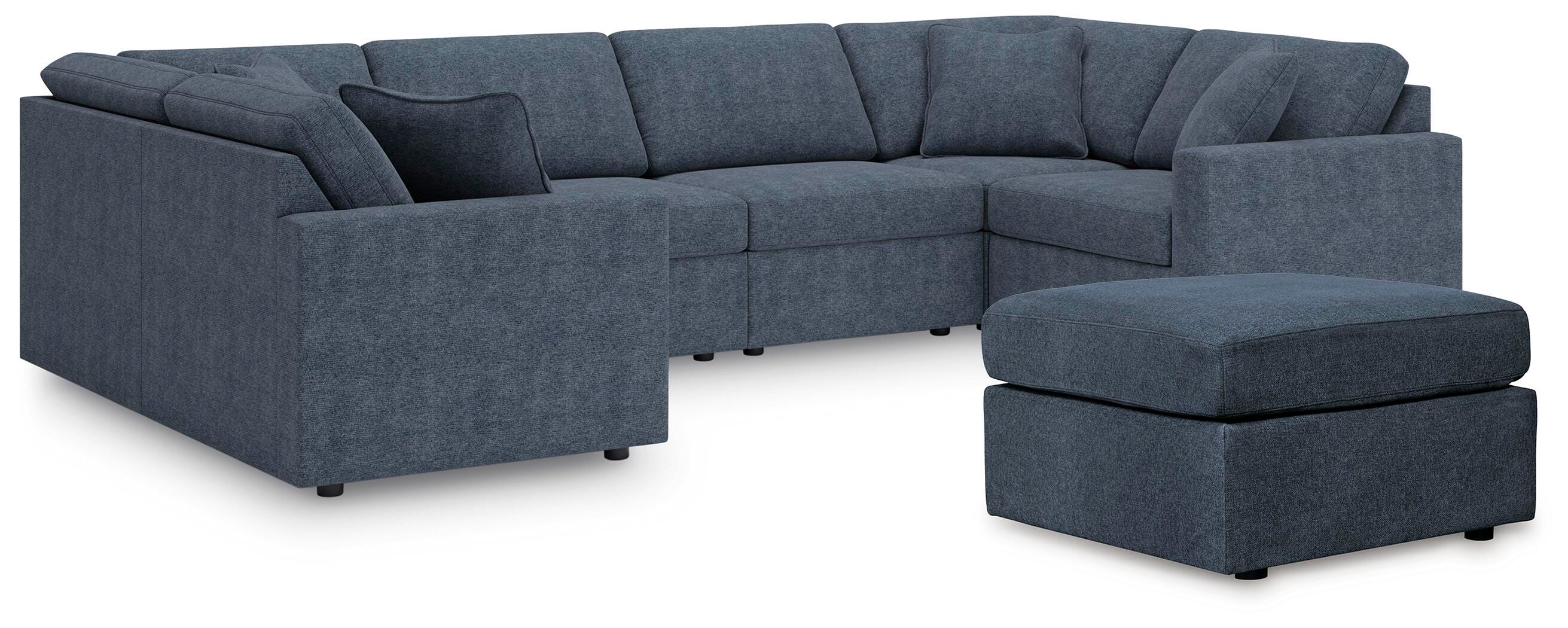 6-Piece Sectional with Ottoman