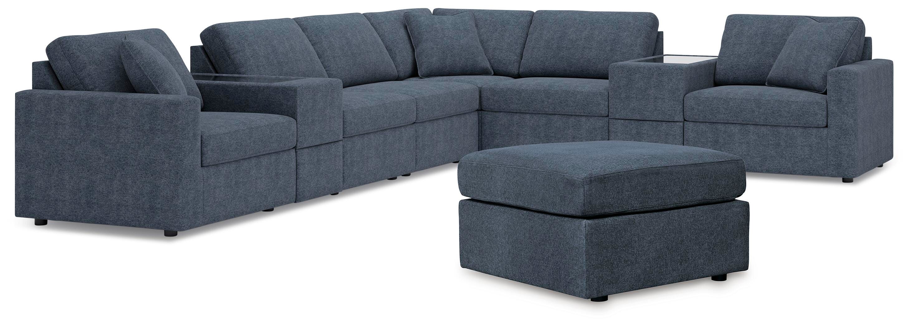 8-Piece Sectional with Ottoman