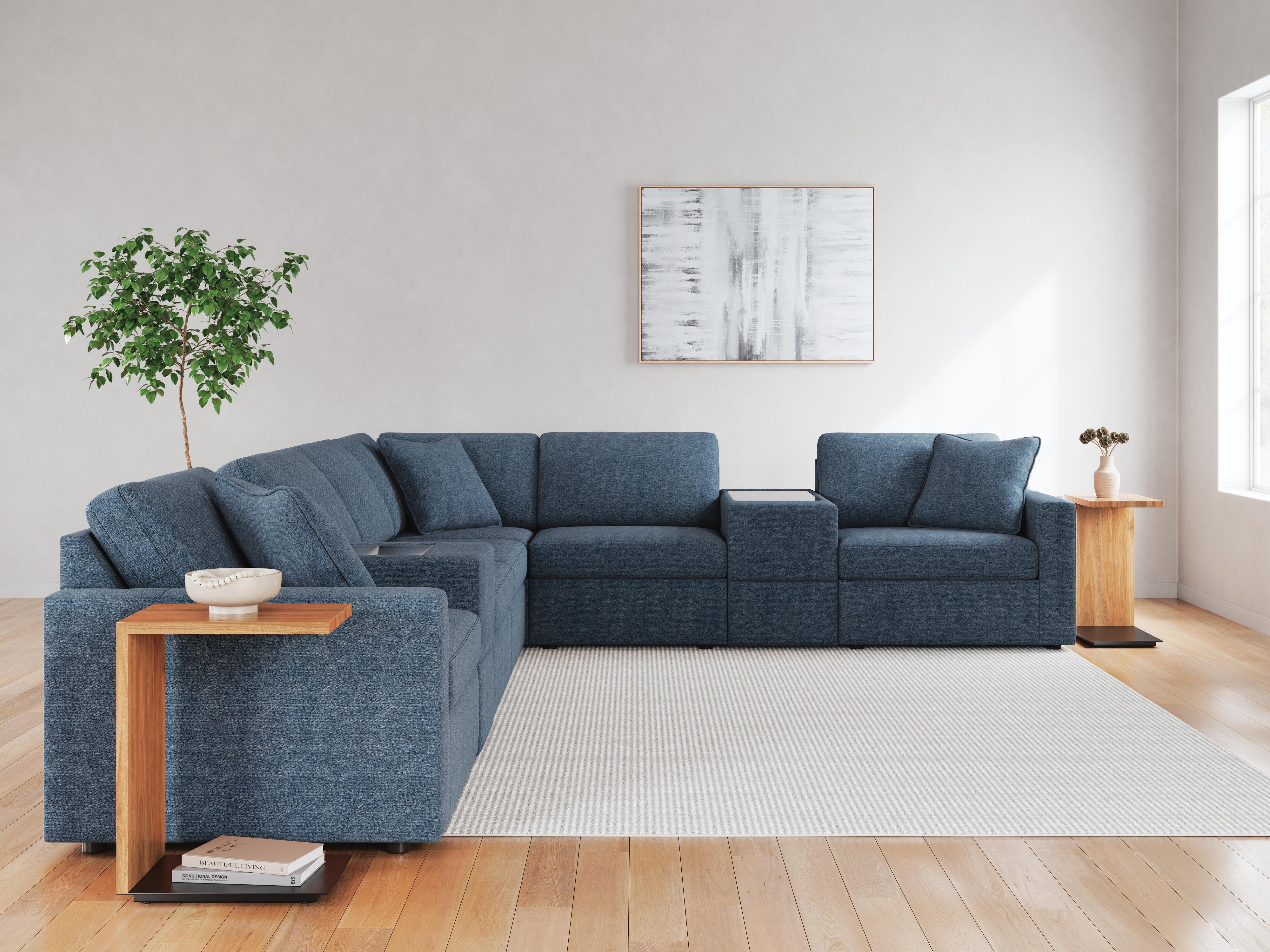 8-Piece Sectional with Ottoman