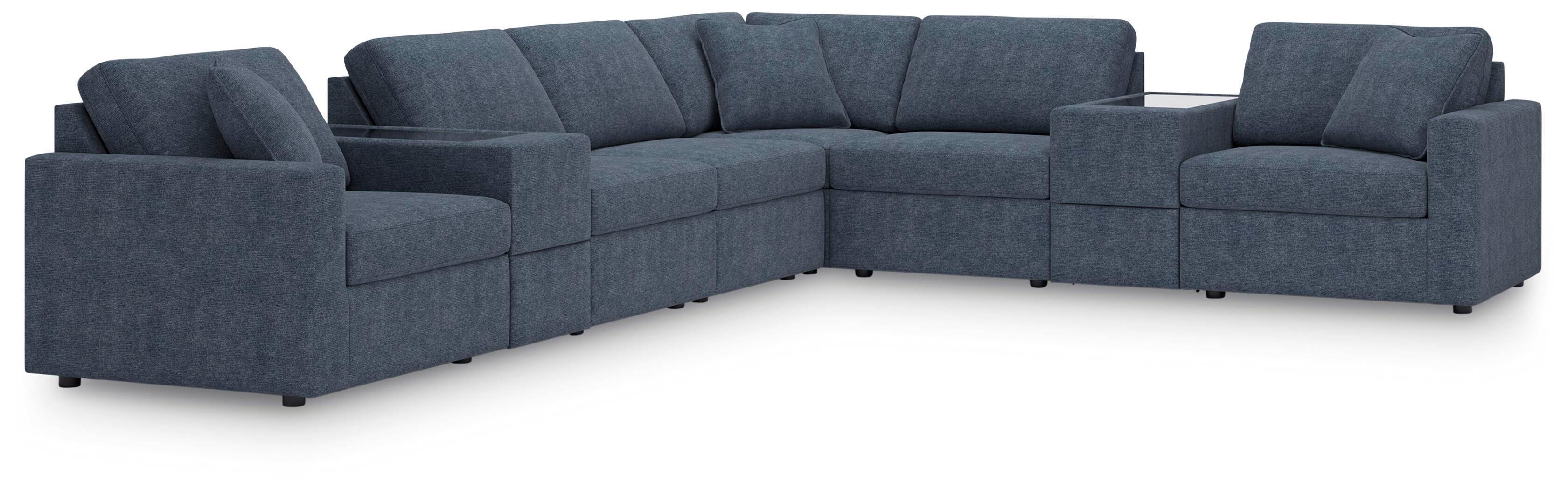 8-Piece Sectional with Ottoman