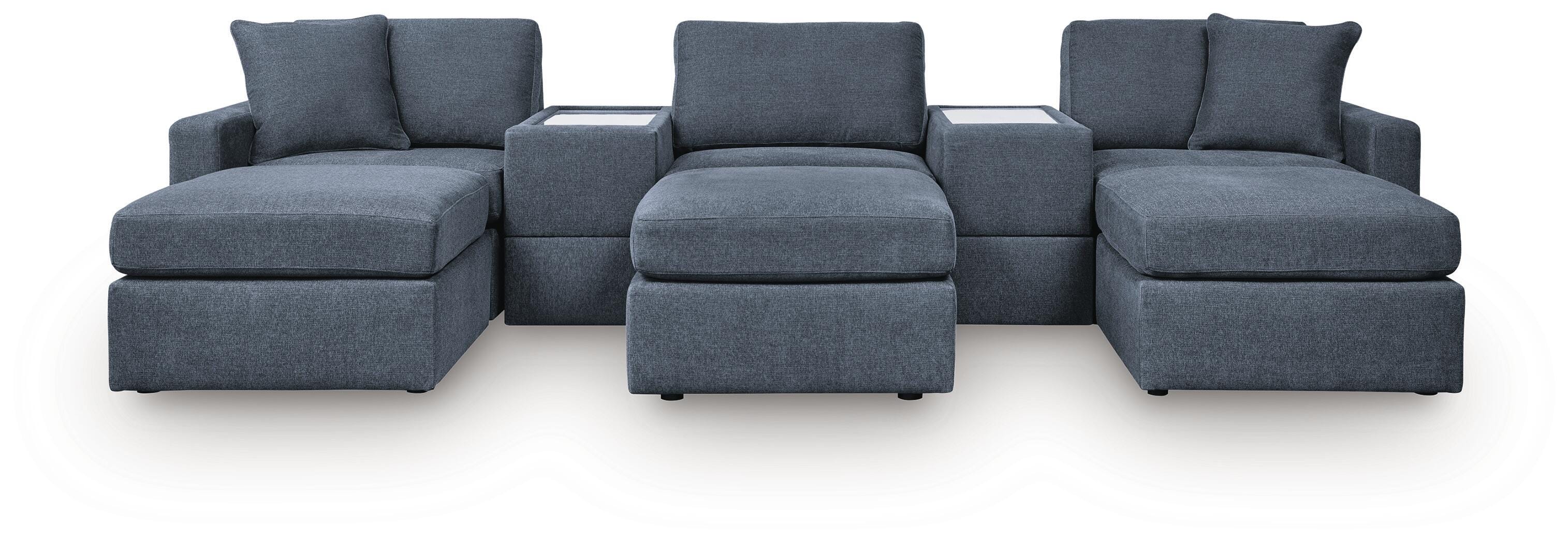 5-Piece Sectional with Ottoman
