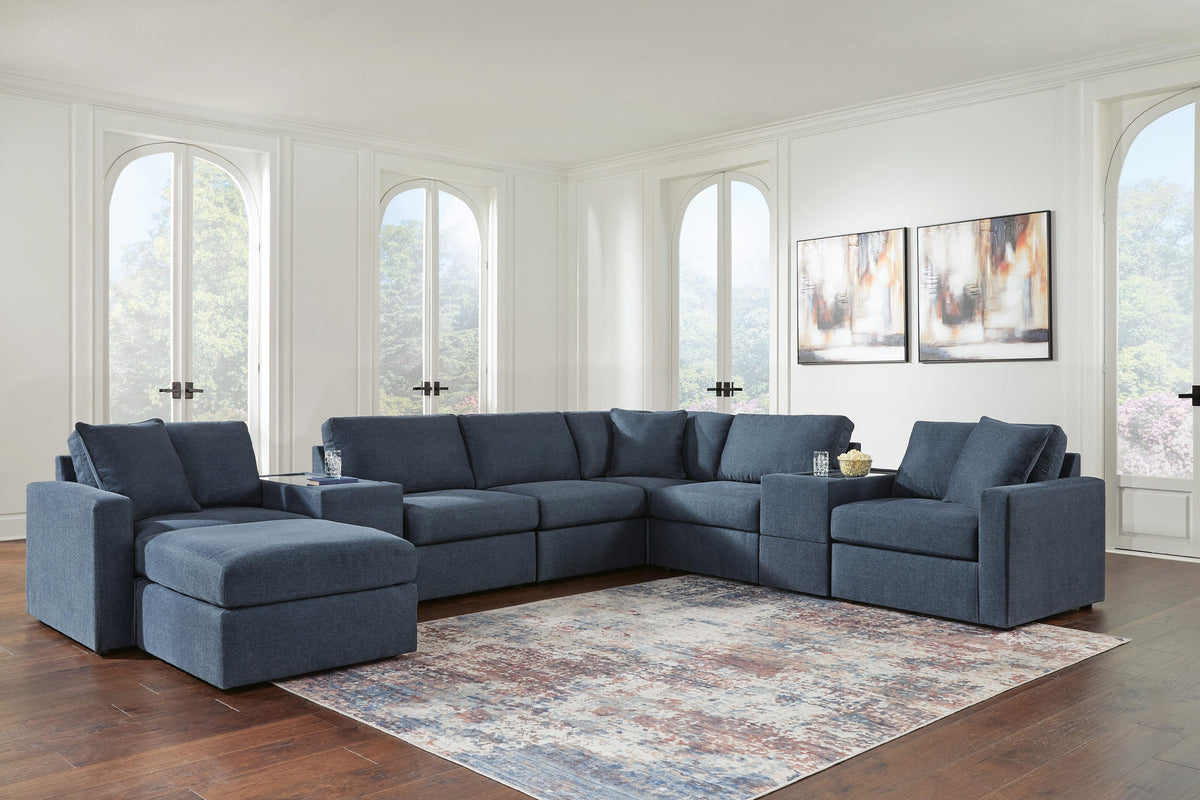 8-Piece Sectional with Ottoman