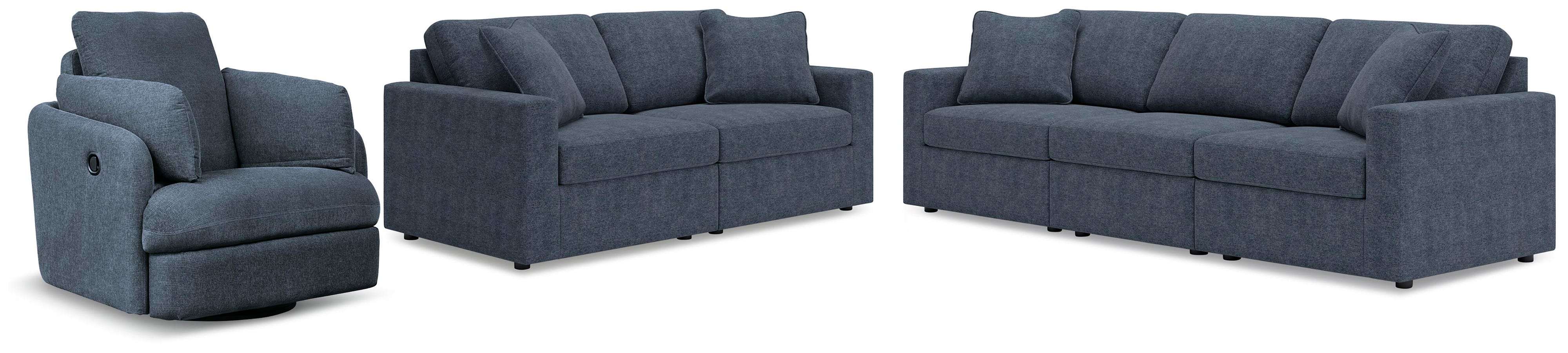 Modmax Sectional Sofa, Loveseat and Recliner