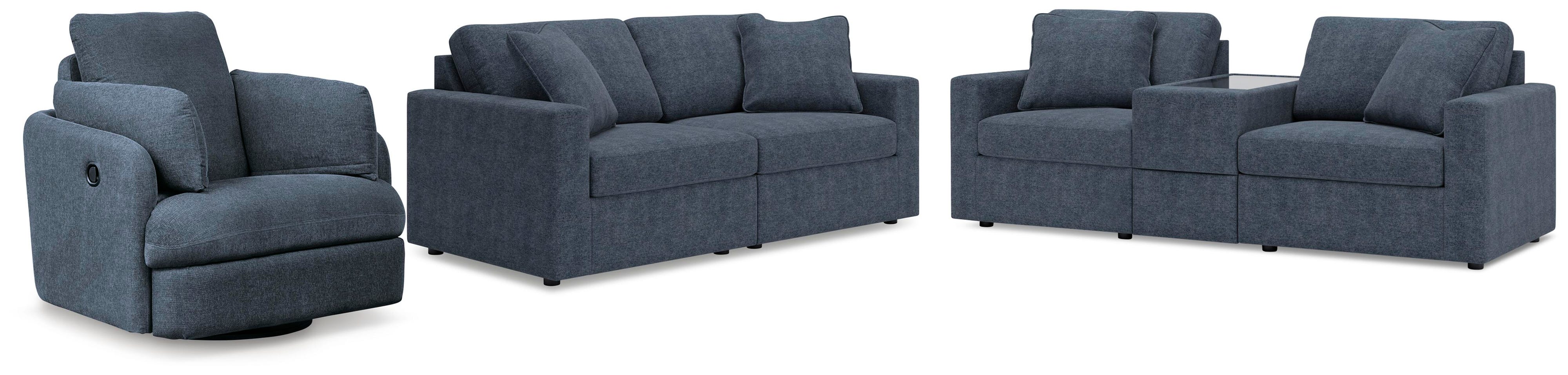 Modmax Sectional Sofa, Loveseat and Recliner