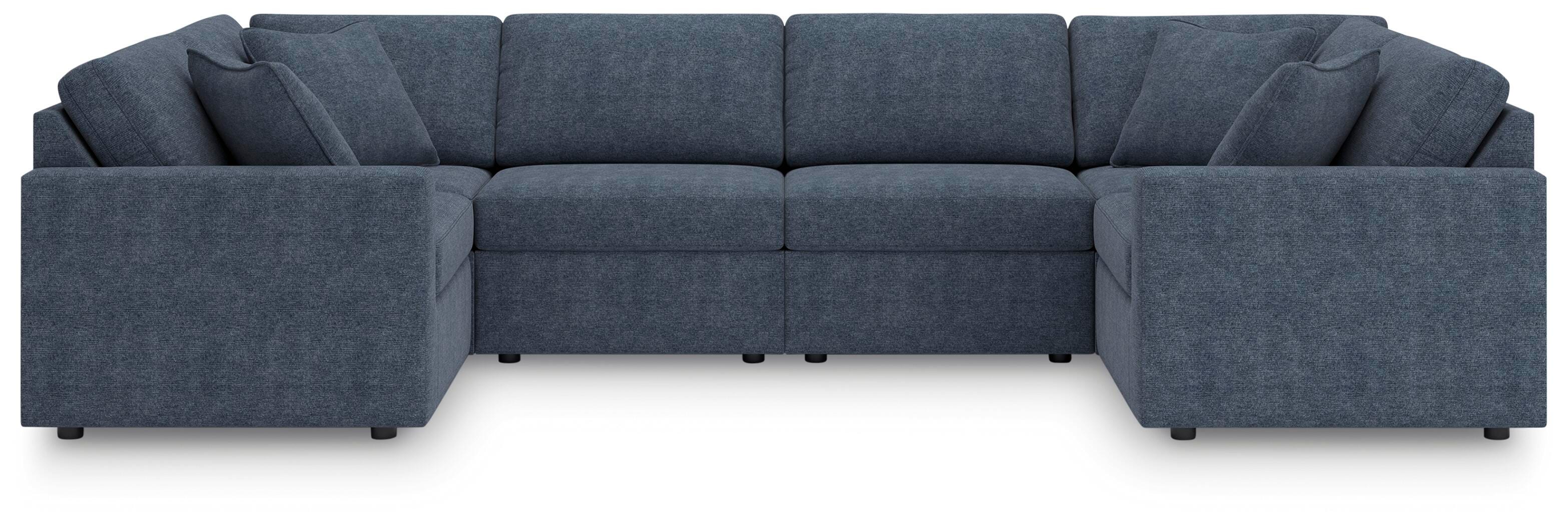 6-Piece Sectional with Ottoman
