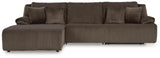 Top Tier 3-Piece Reclining Sectional Sofa Chaise