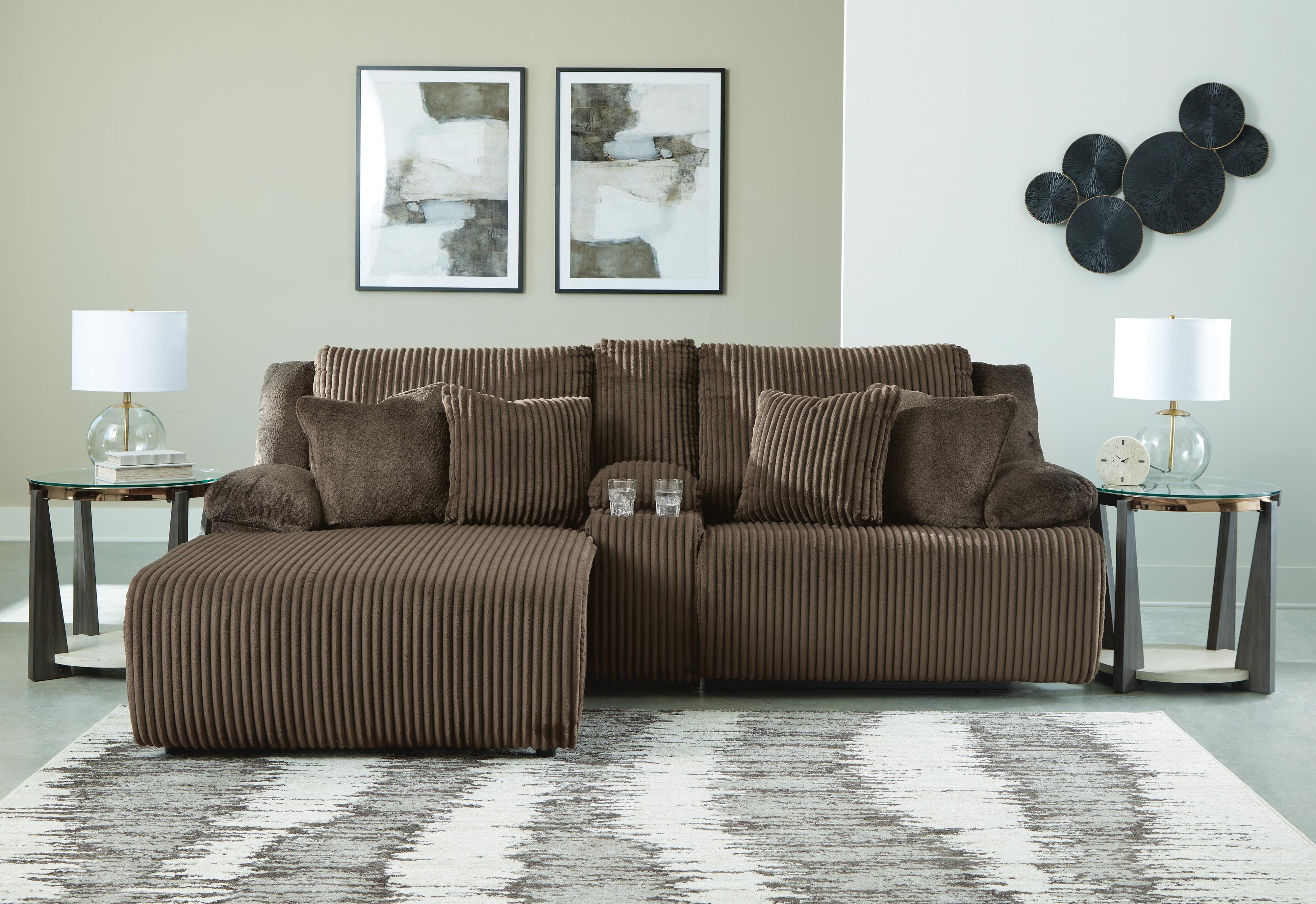 Top Tier Sectional Sofa and Recliner