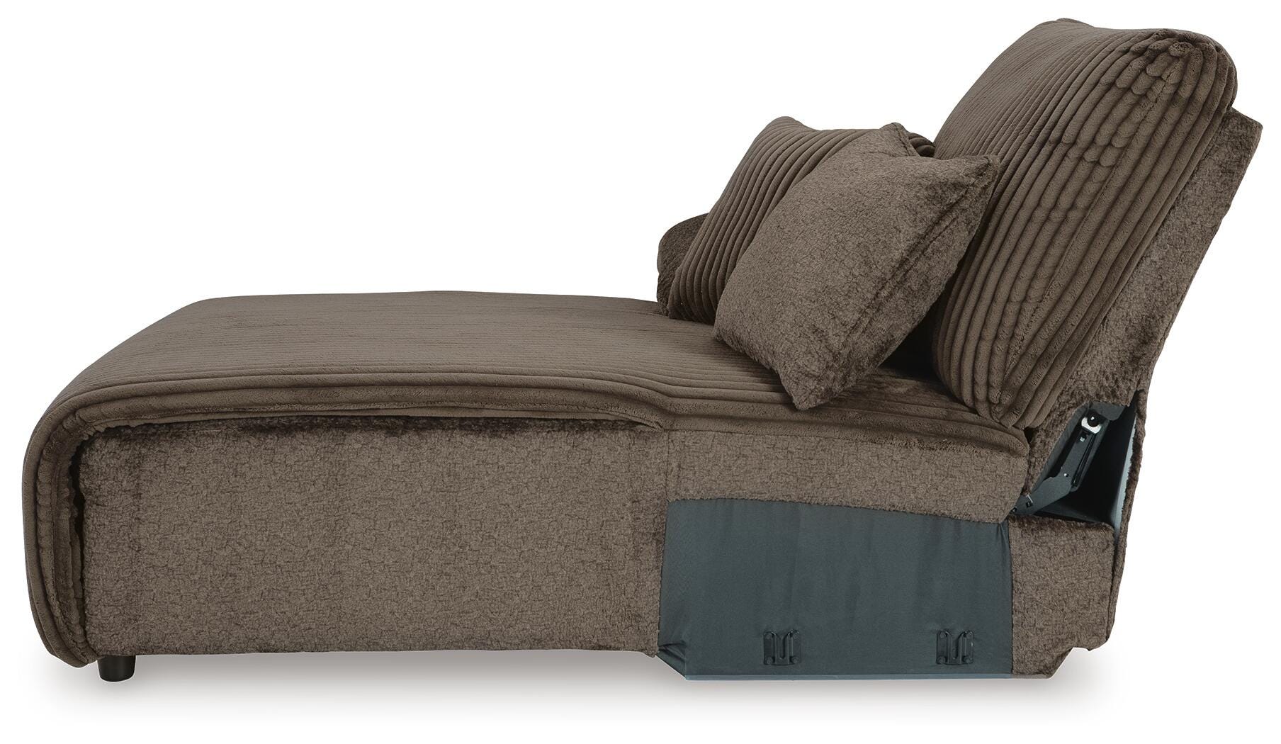 Top Tier 3-Piece Reclining Sofa Chaise Sectional