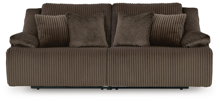Top Tier 2-Piece Reclining Sectional Loveseat