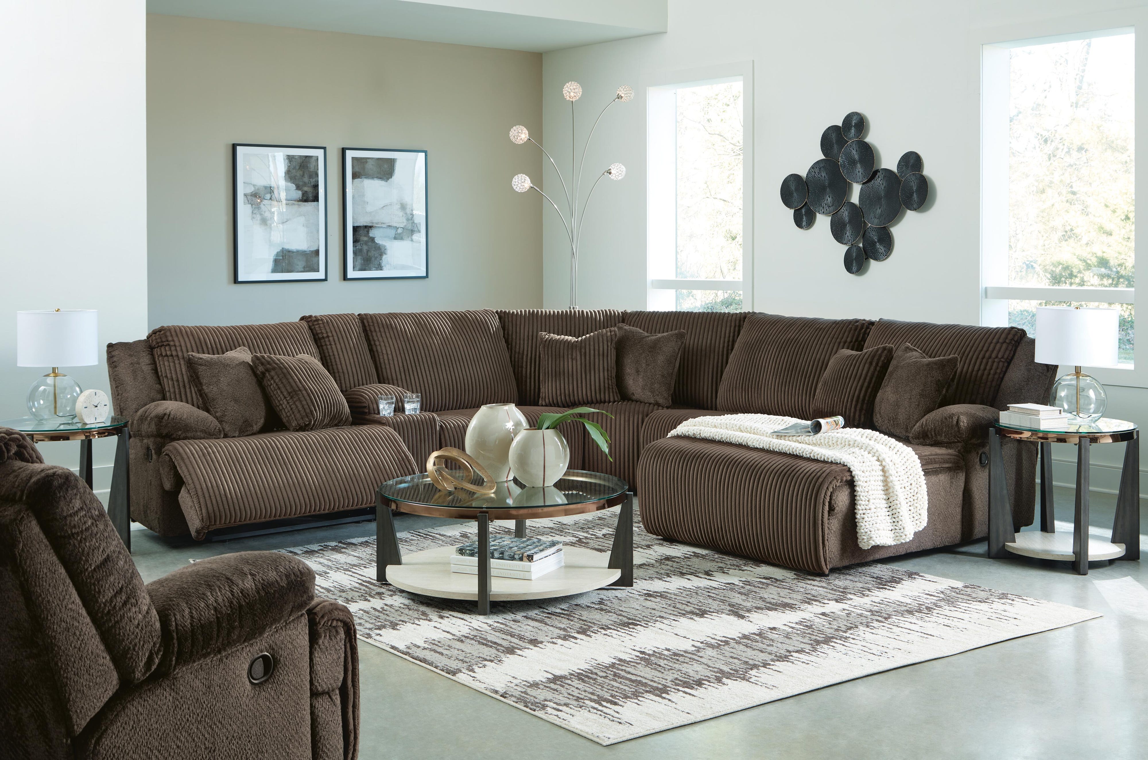 Top Tier 6-Piece Sectional with Recliner