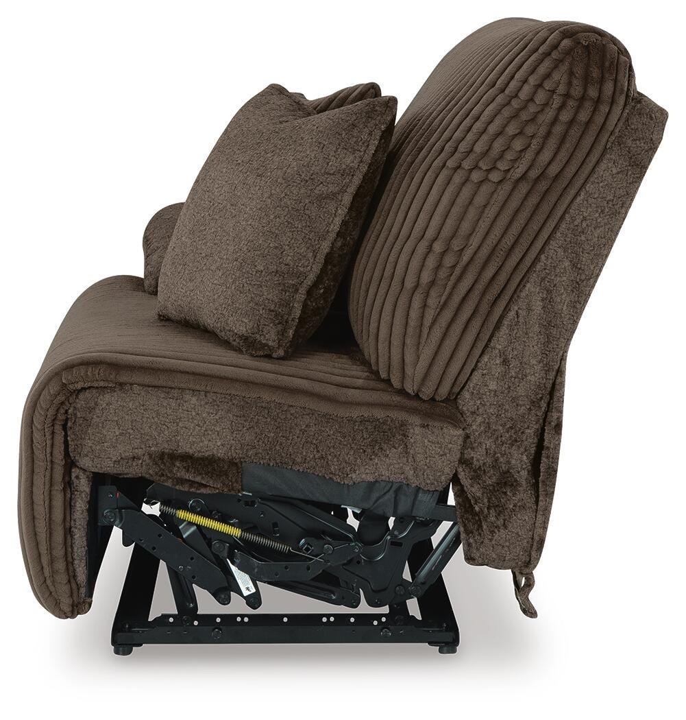 Top Tier 3-Piece Reclining Sofa Chaise Sectional