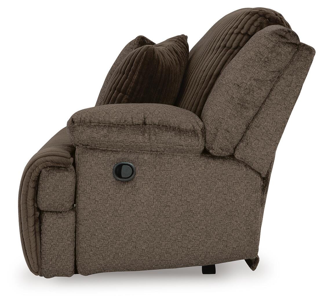 Top Tier 3-Piece Reclining Sofa Chaise Sectional