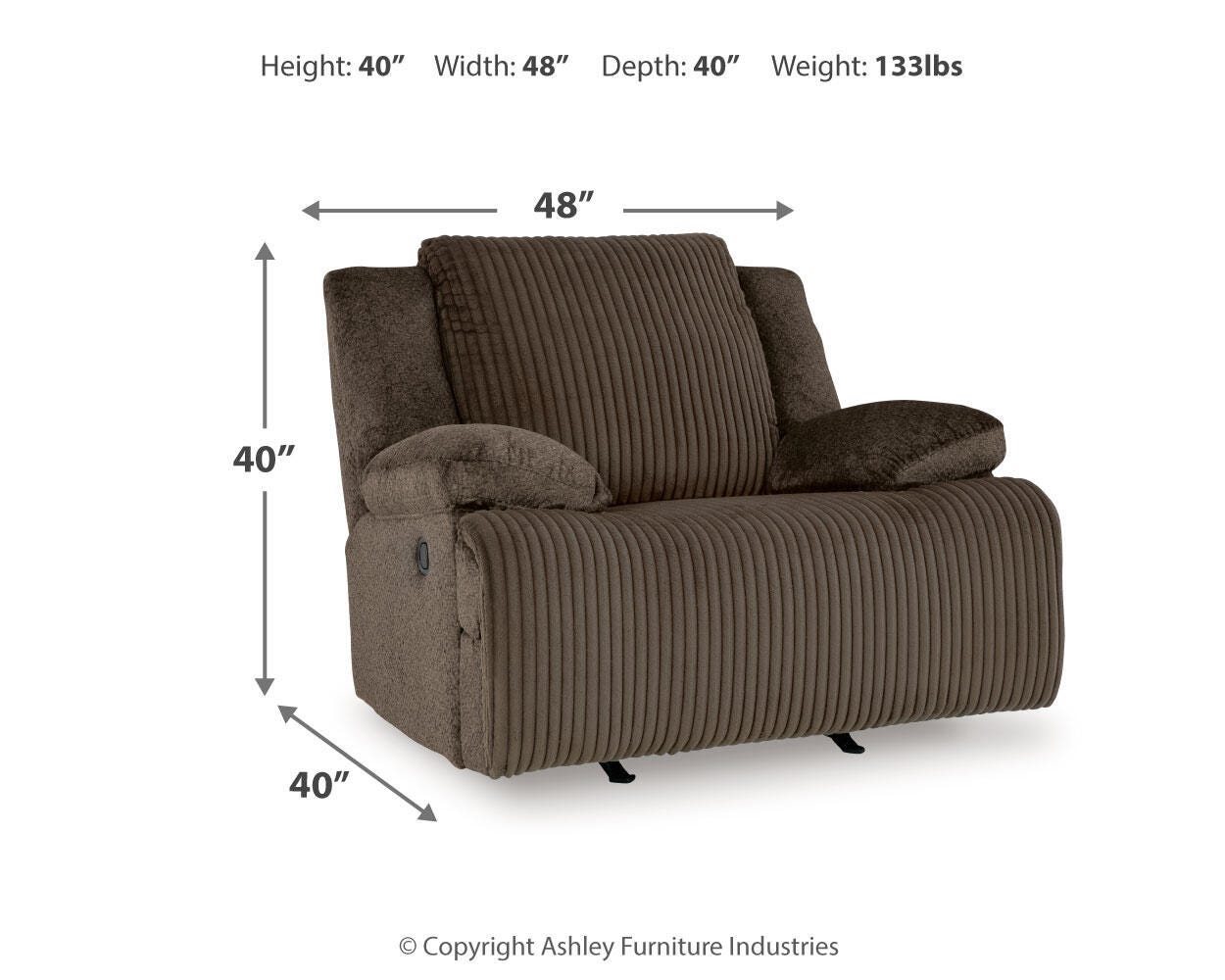 Top Tier 5-Piece Sectional with Recliner