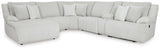 Top Tier 6-Piece Reclining Sectional with Chaise
