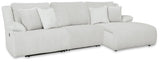 Top Tier 3-Piece Reclining Sofa Chaise Sectional