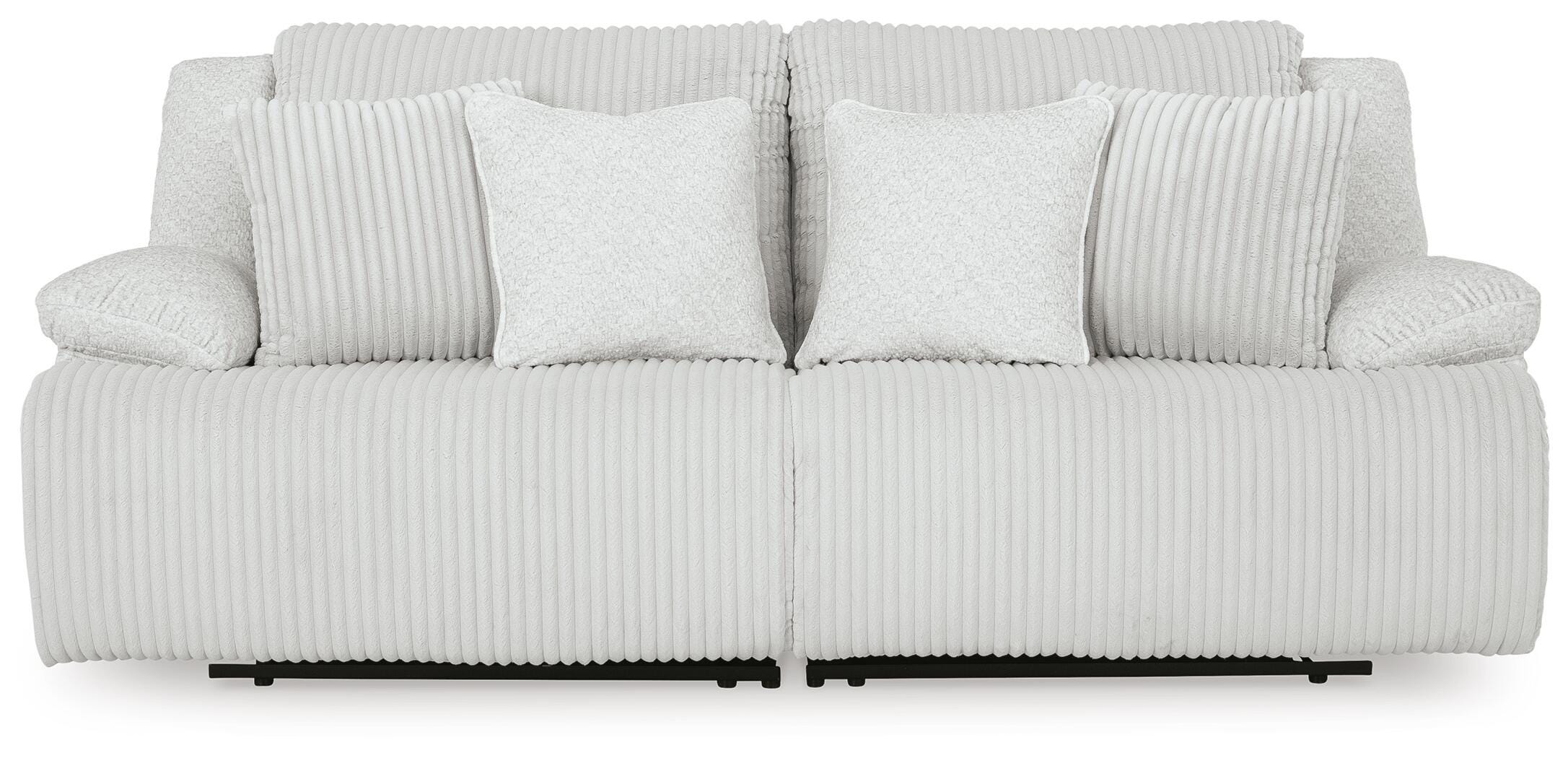 Top Tier 2-Piece Reclining Sectional Loveseat