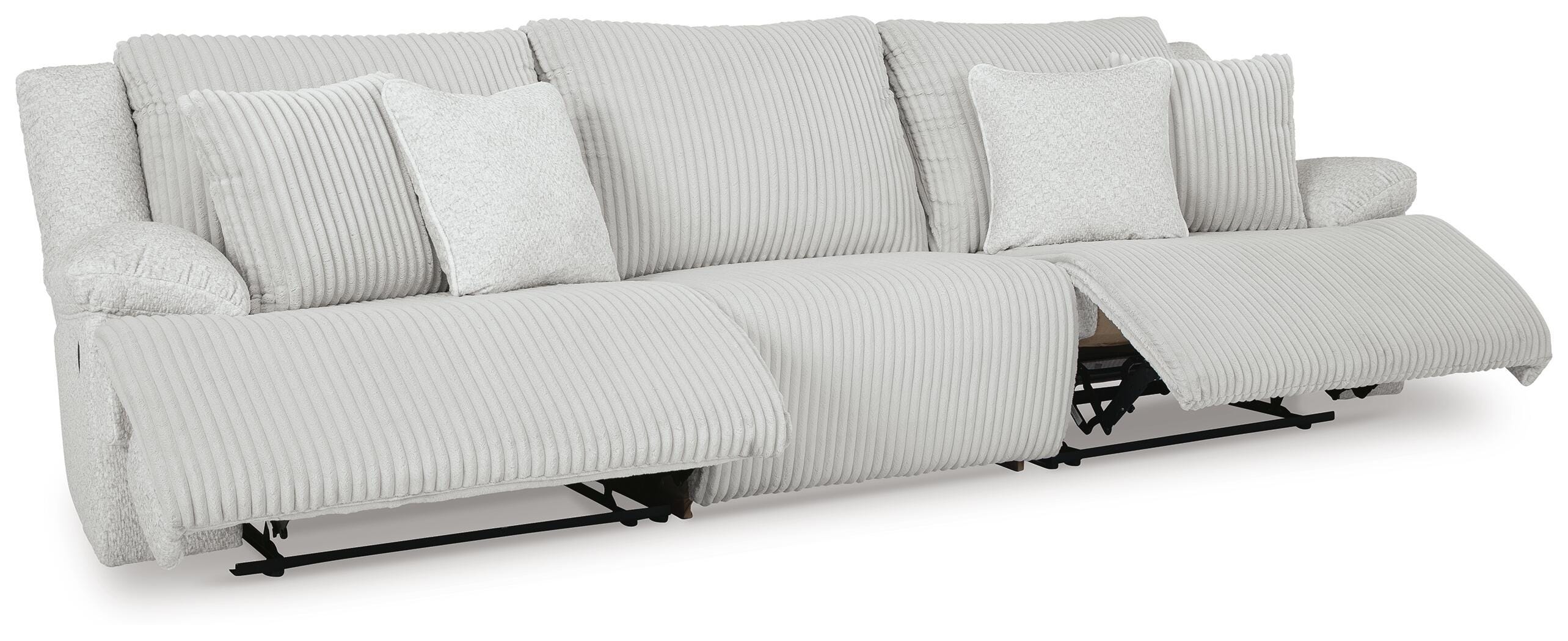 Top Tier 3-Piece Reclining Sectional Sofa