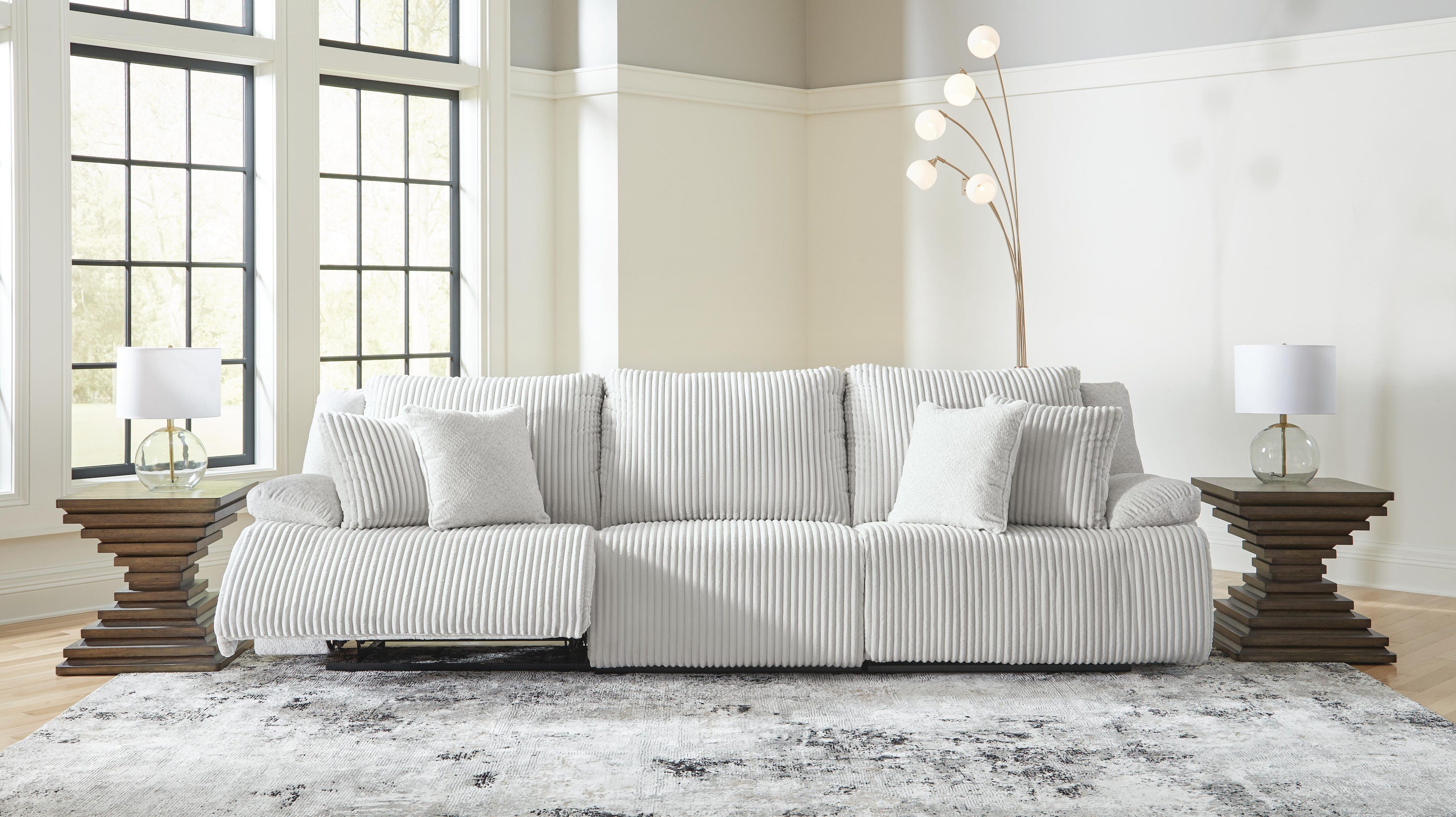 Top Tier 3-Piece Reclining Sectional Sofa