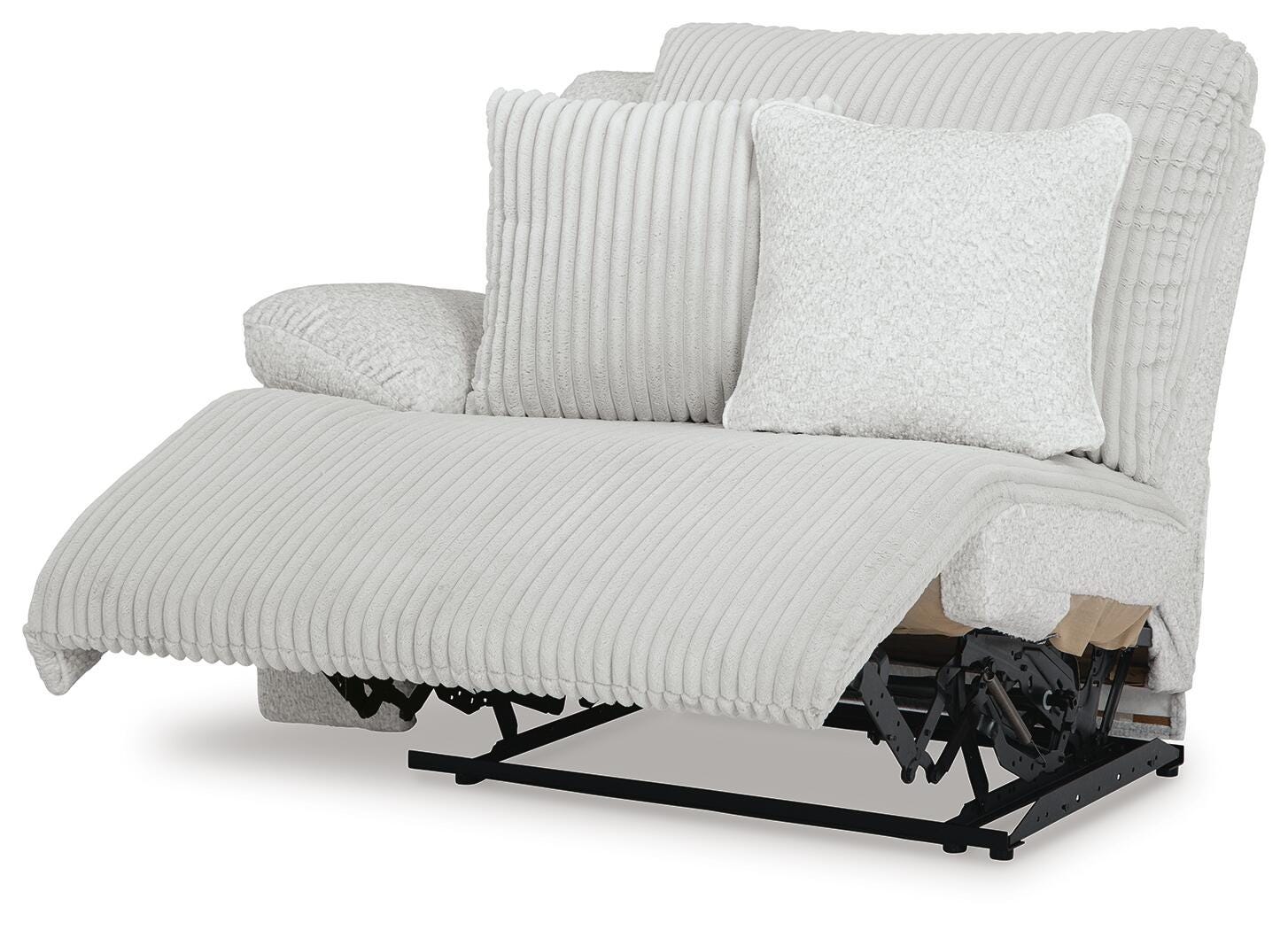 Top Tier 3-Piece Reclining Sofa Chaise Sectional