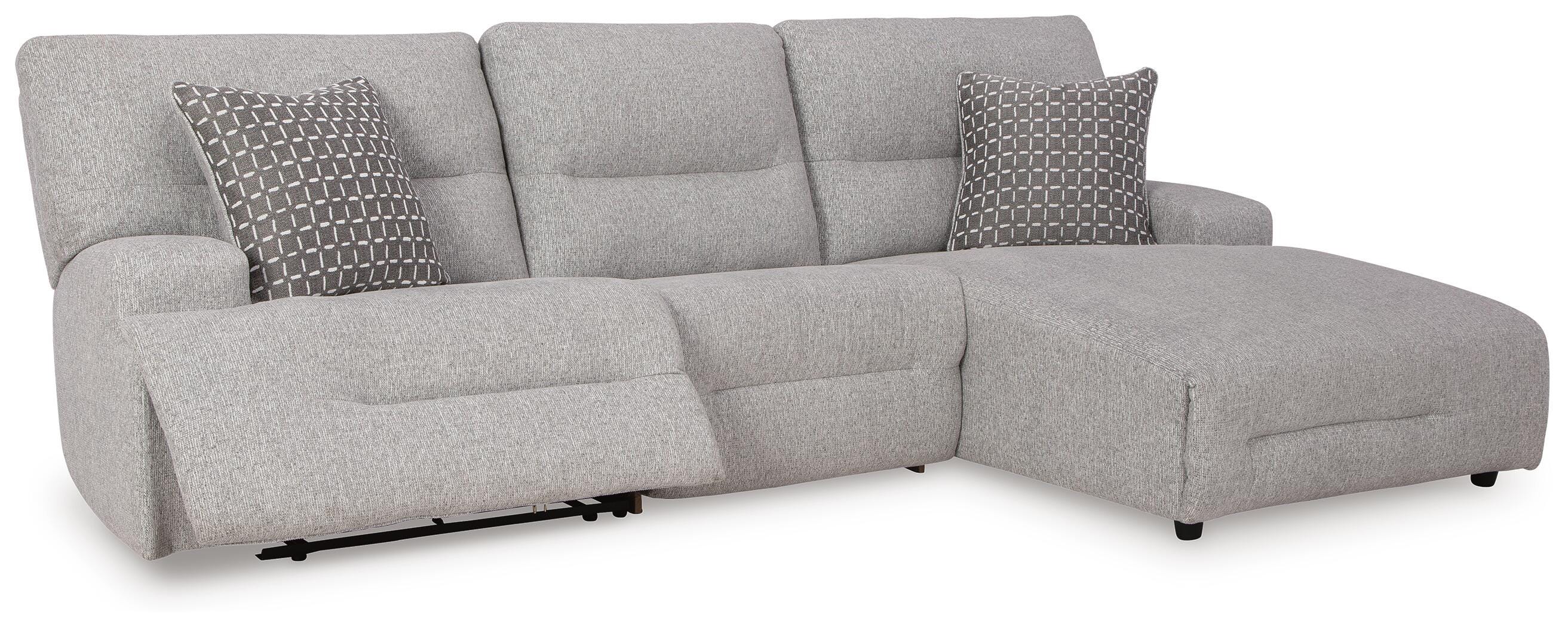 Parkly Place 3-Piece Power Reclining Sectional
