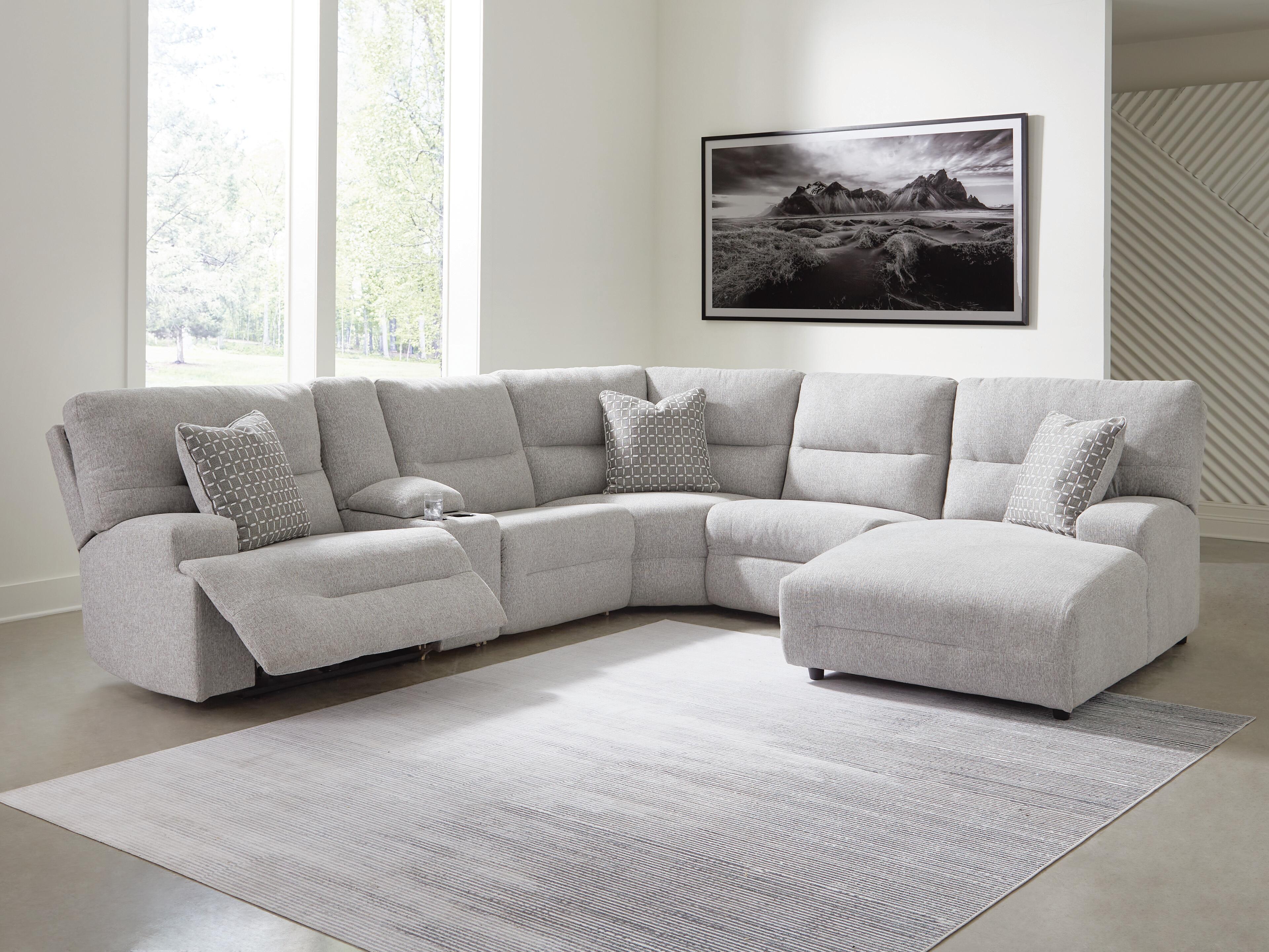 Parkly Place 6-Piece Power Reclining Sectional with Chaise