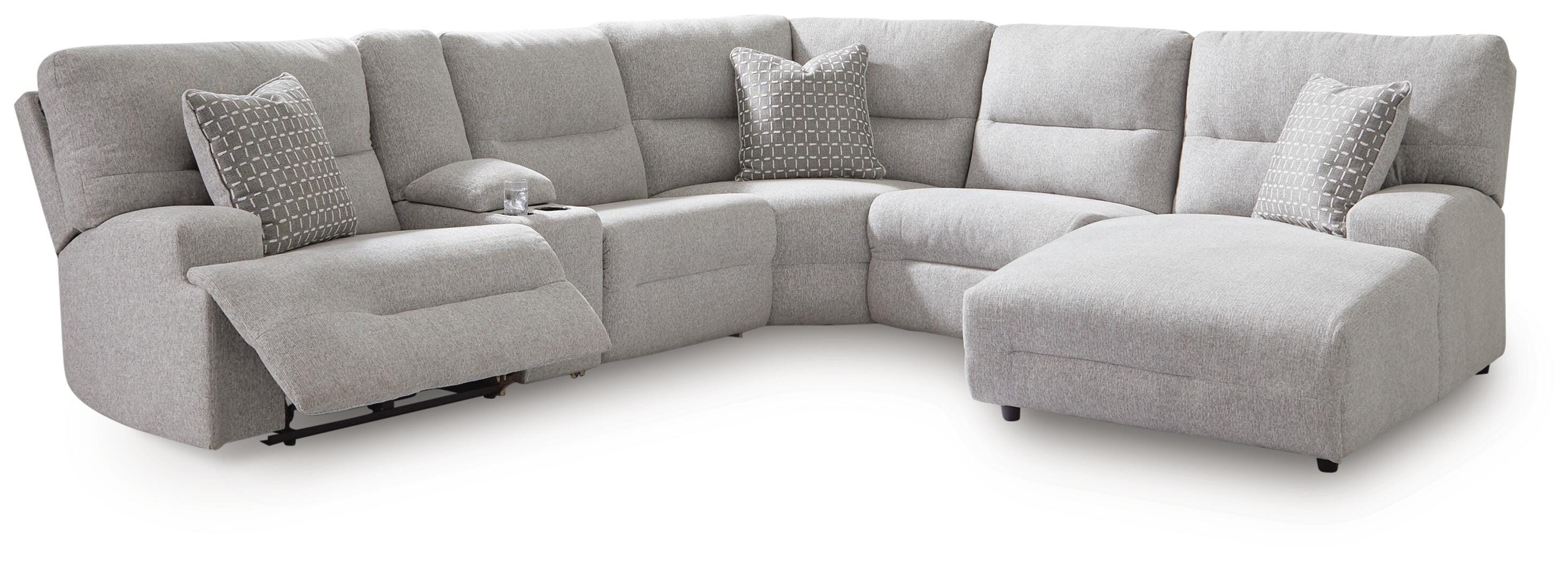Parkly Place 6-Piece Power Reclining Sectional with Chaise