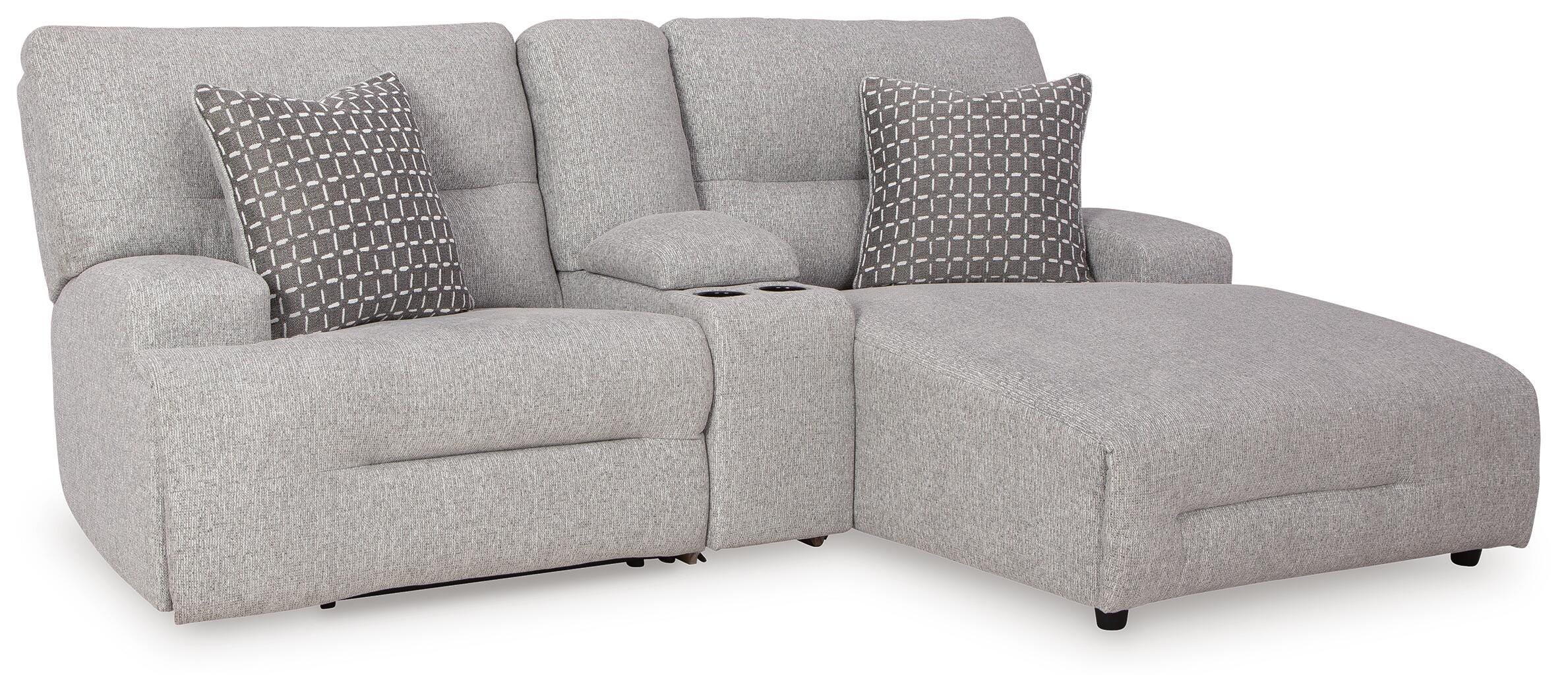 Parkly Place 3-Piece Power Reclining Sectional Sofa with Chaise