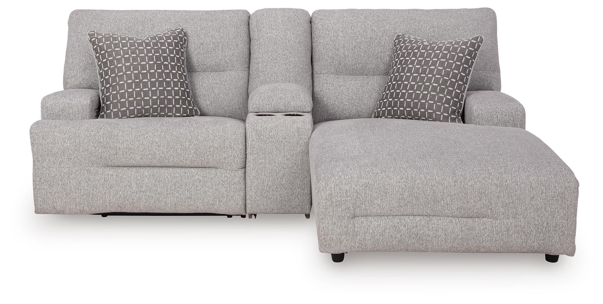 Parkly Place 3-Piece Power Reclining Sectional Sofa with Chaise