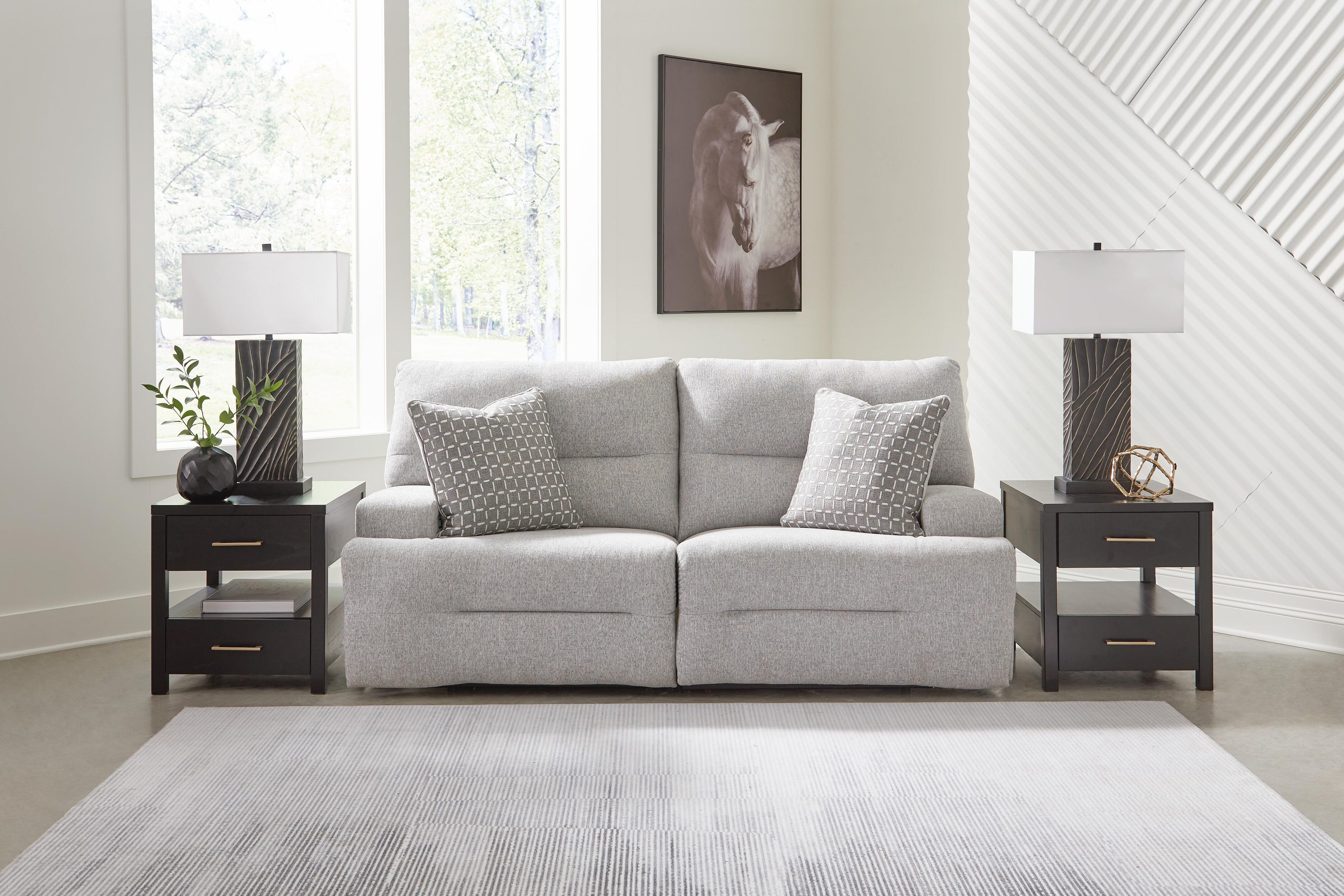 Parkly Place 7-Piece Power Sectional Reclining Sofa with Storage Console