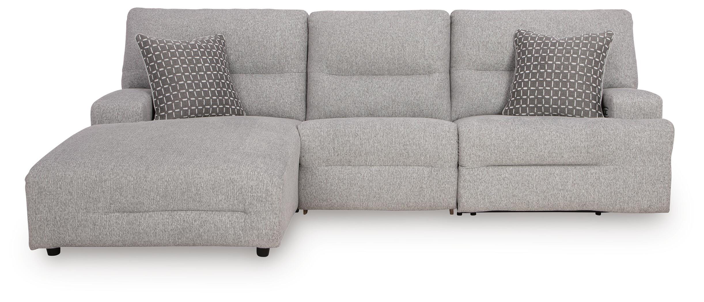 Parkly Place 3-Piece Power Reclining Sectional
