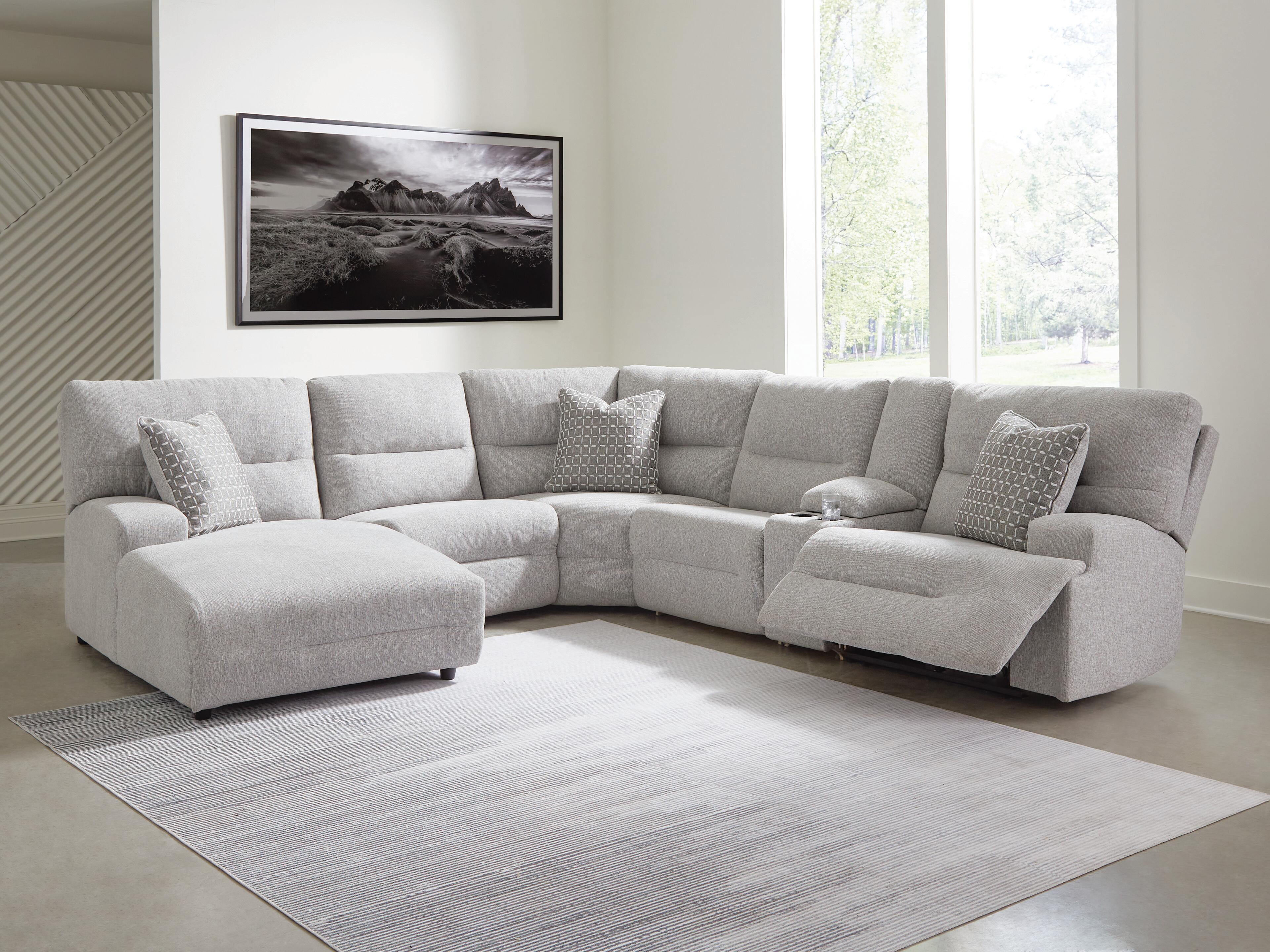 Parkly Place 6-Piece Power Reclining Sectional with Chaise