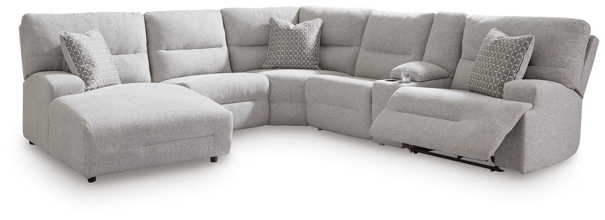 Parkly Place 6-Piece Power Reclining Sectional with Chaise