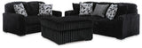 Nightfall Sofa, Loveseat and Oversized Ottoman