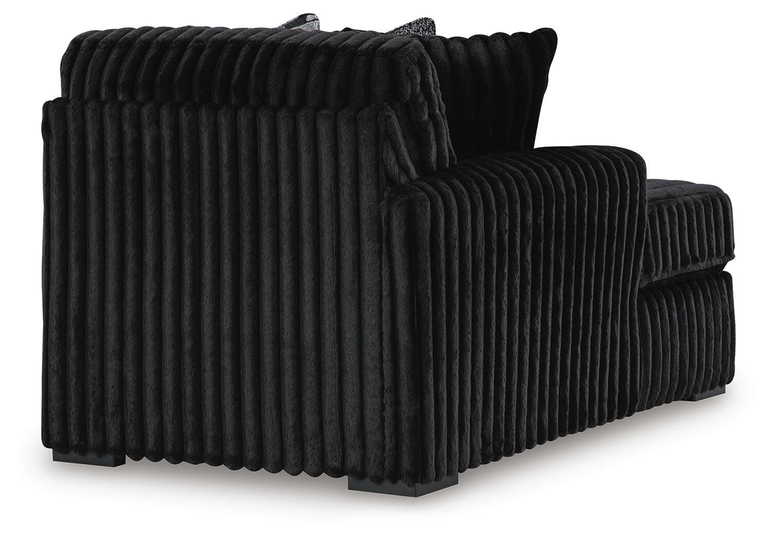 Midnight-Madness 2-Piece Sectional and Ottoman
