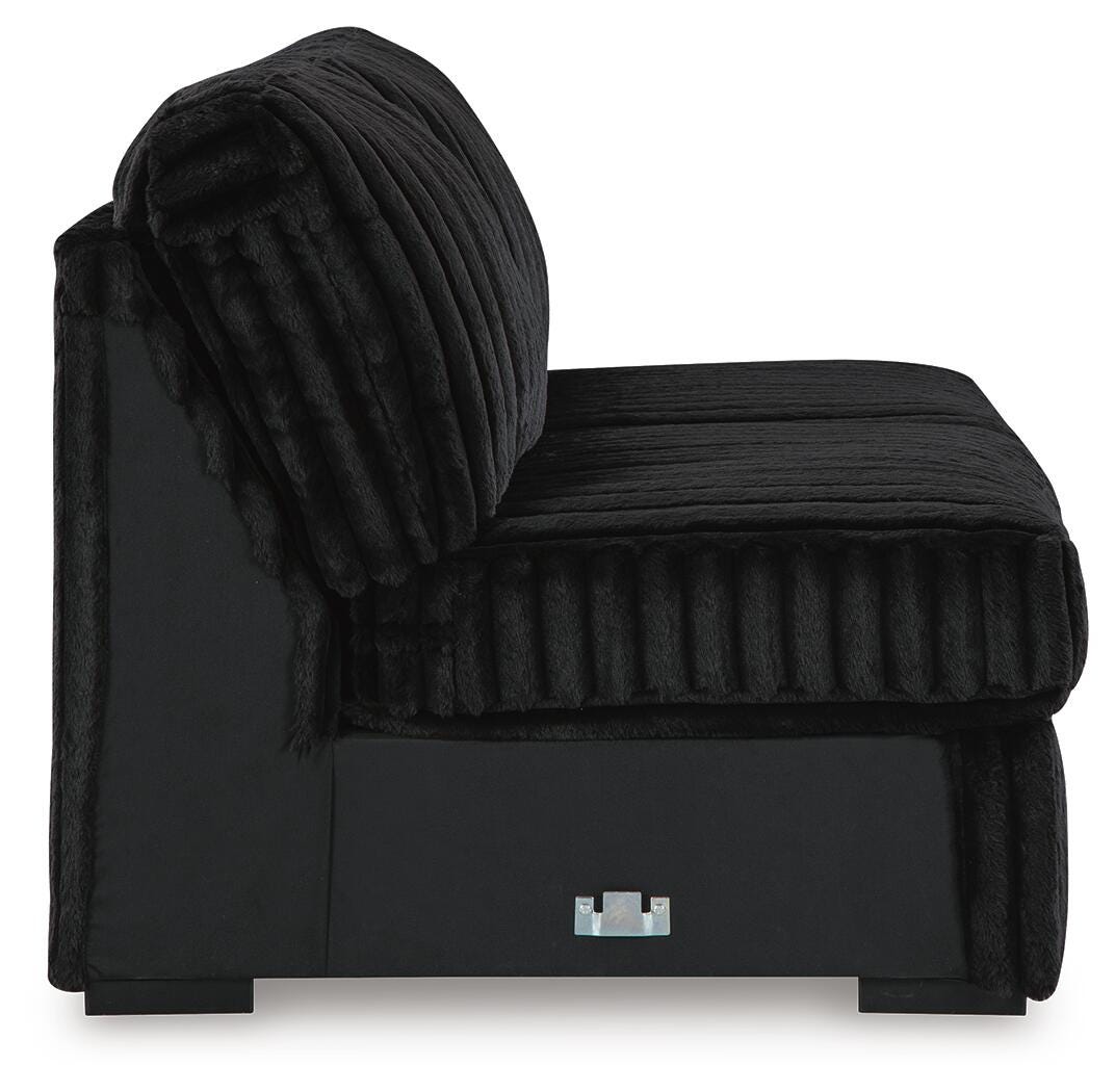 Midnight-Madness 3-Piece Sectional with Chaise