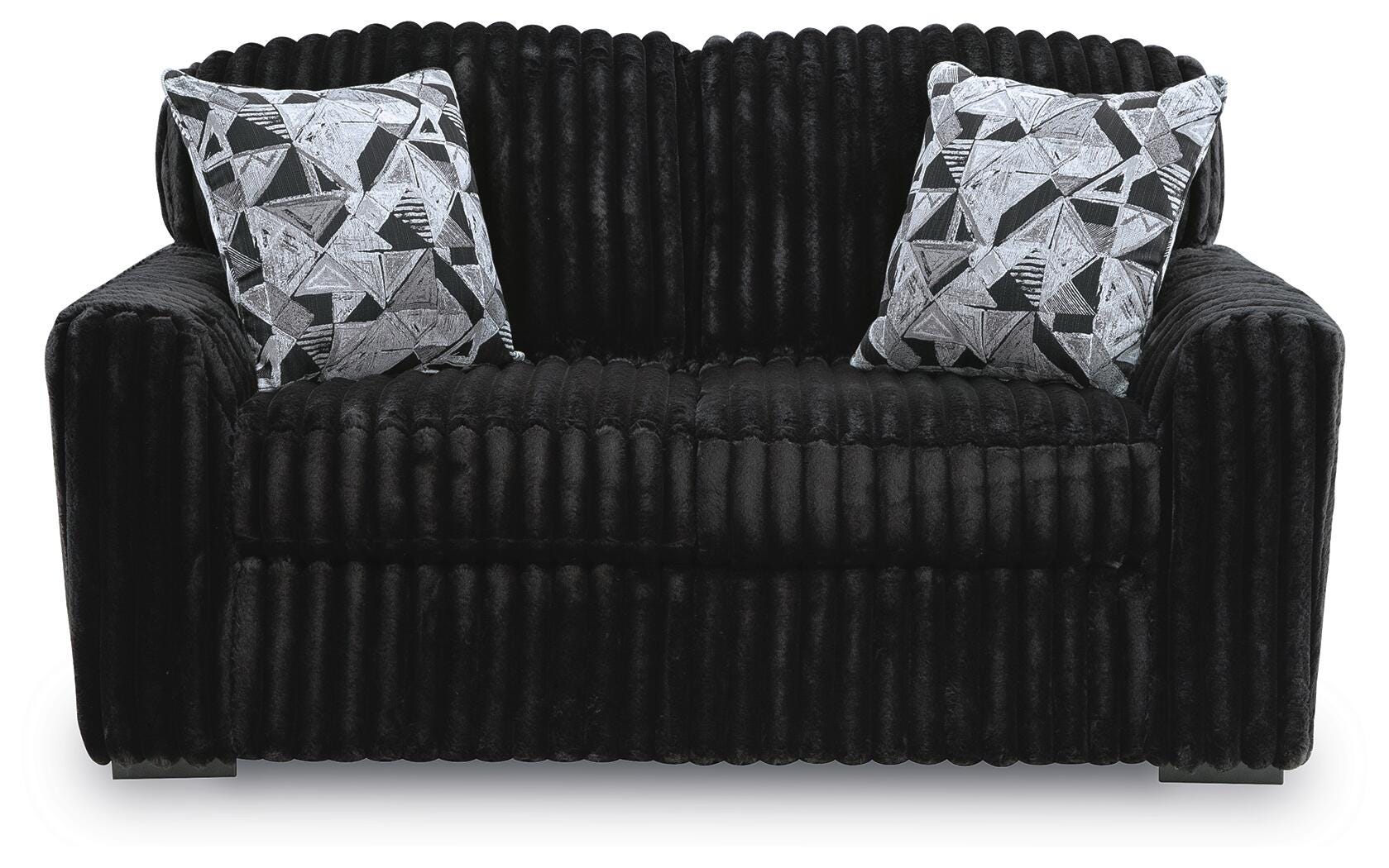 Midnight-Madness Sofa, Loveseat and Oversized Chair