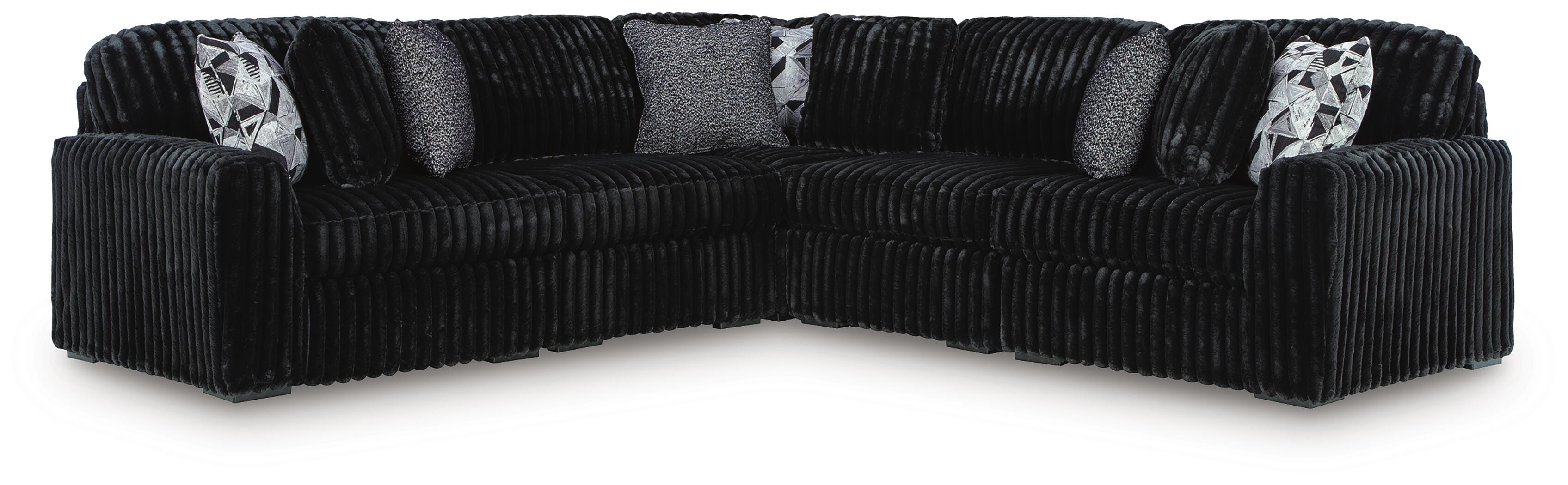 Midnight-Madness 5-Piece Sectional