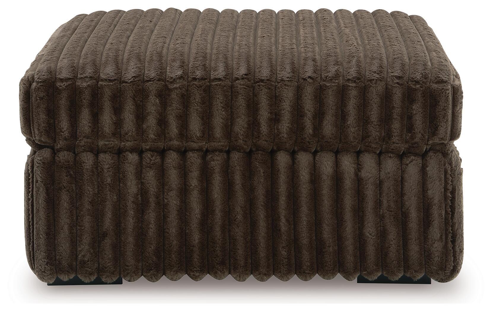 Midnight-Madness Sofa, Loveseat and Oversized Accent Ottoman