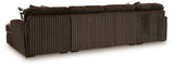Midnight-Madness 3-Piece Sectional with Chaise