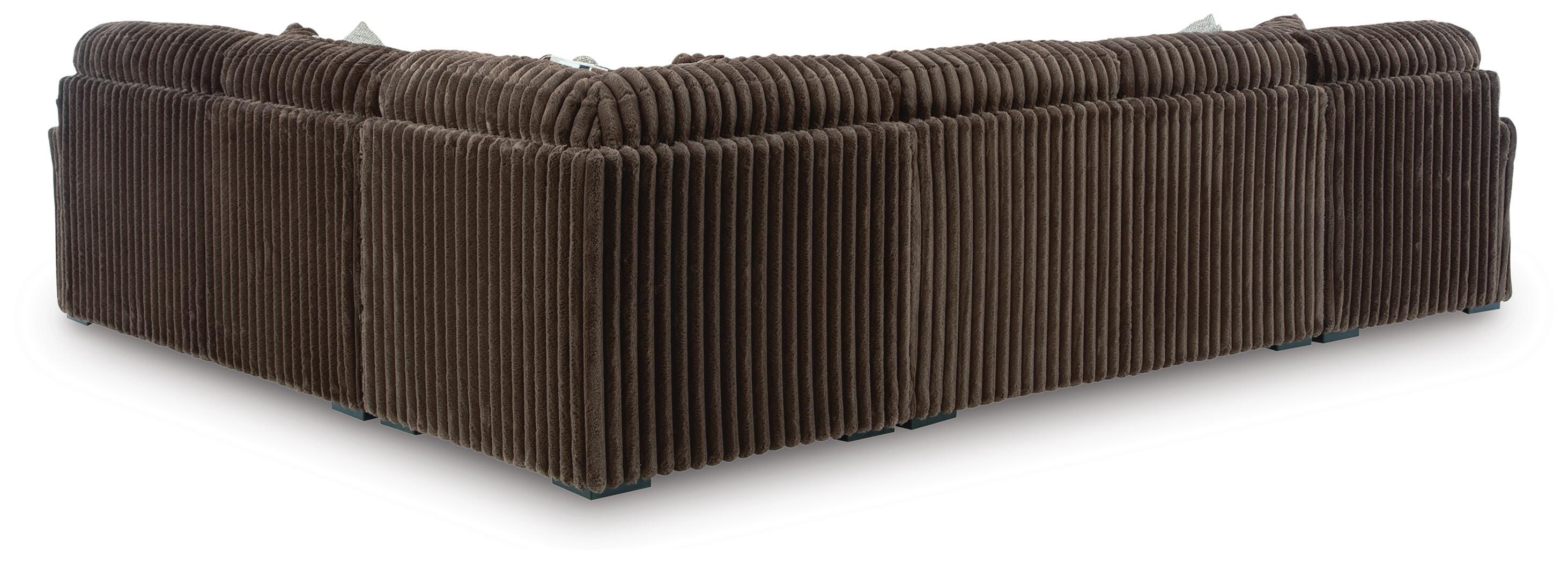 Midnight-Madness 4-Piece Sectional with Chaise