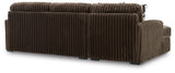 Midnight-Madness 2-Piece Sectional Sofa with Chaise
