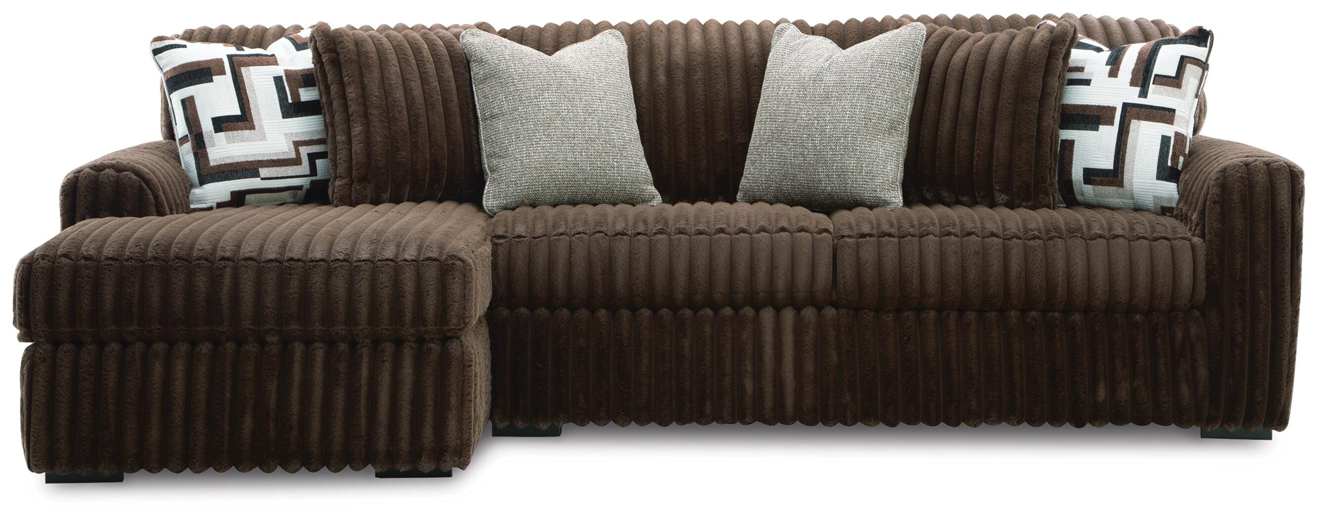 Midnight-Madness 2-Piece Sectional Sofa with Chaise