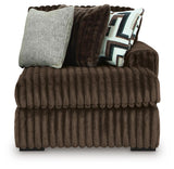 Midnight-Madness 4-Piece Sectional and Oversized Chair